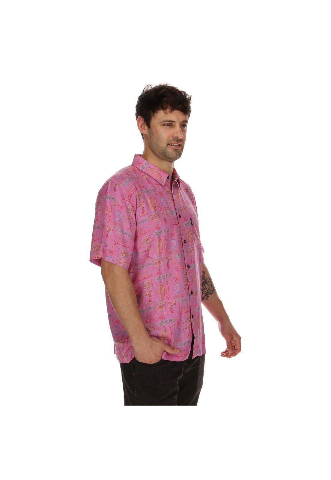 Camisa M/C Hombre Easy Going Ss Burdeo 7Veinte-2