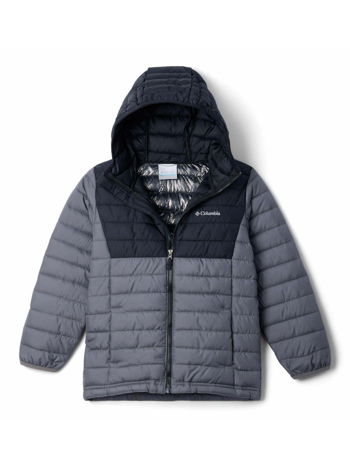 Parka Niño Powder Lite Ii Hooded Gris-0