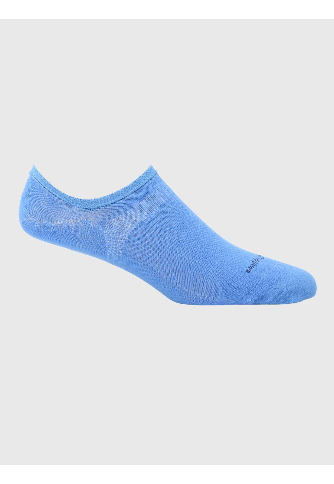 Calcetin Celeste Plain Hombre-0