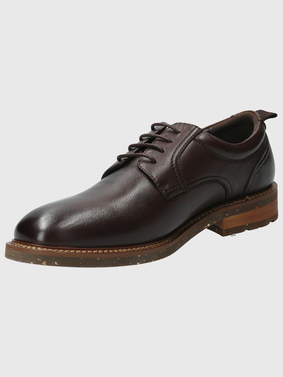 Zapato Cuero Hombre Hinton Café-4