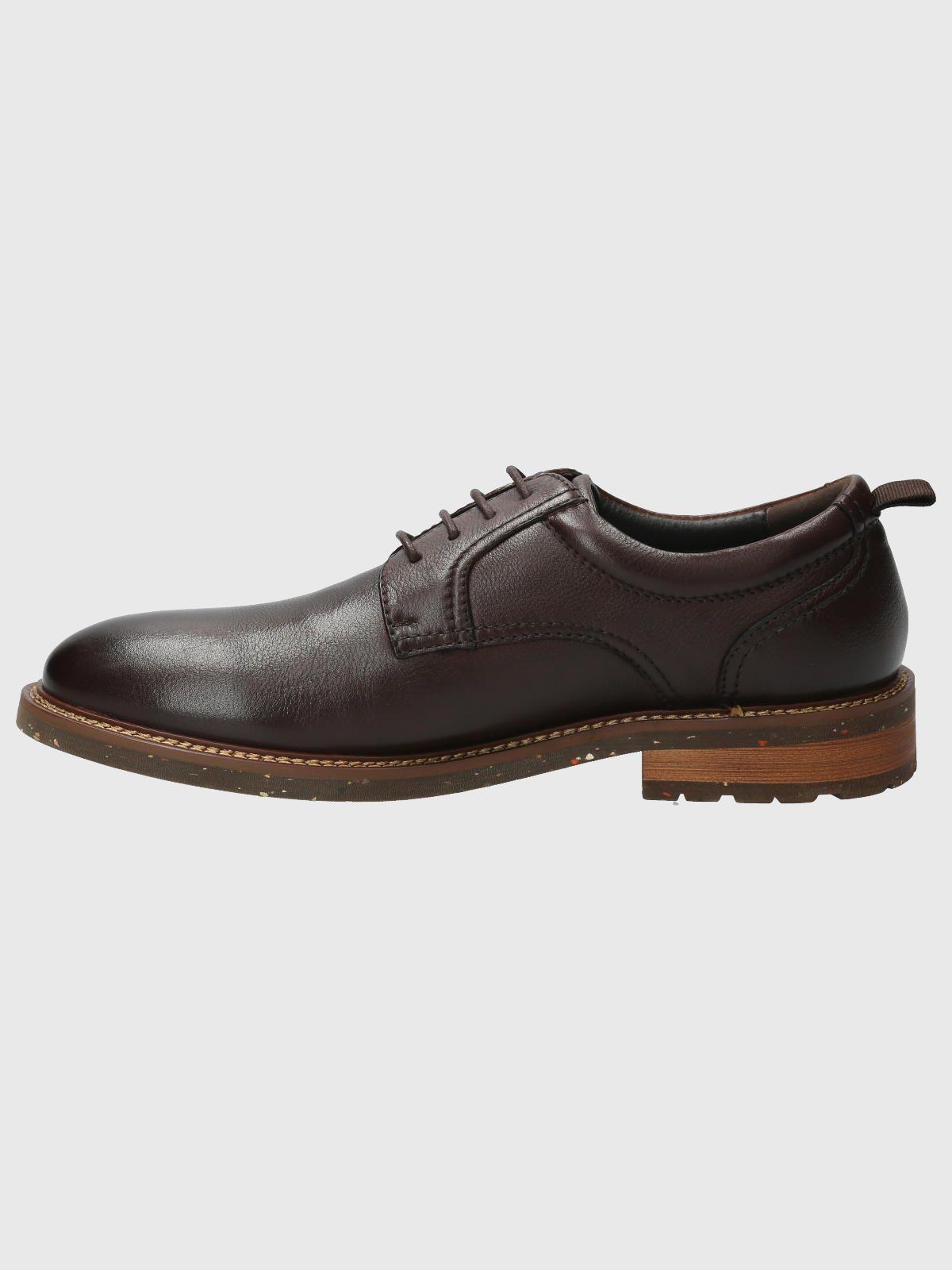 Zapato Cuero Hombre Hinton Café-5