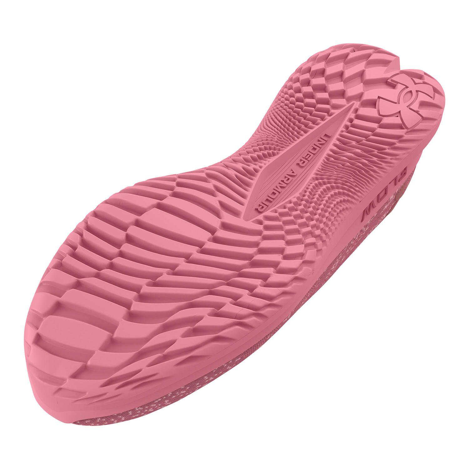 Zapatillas running UA Velociti 3 para mujer Palo Rosa-3