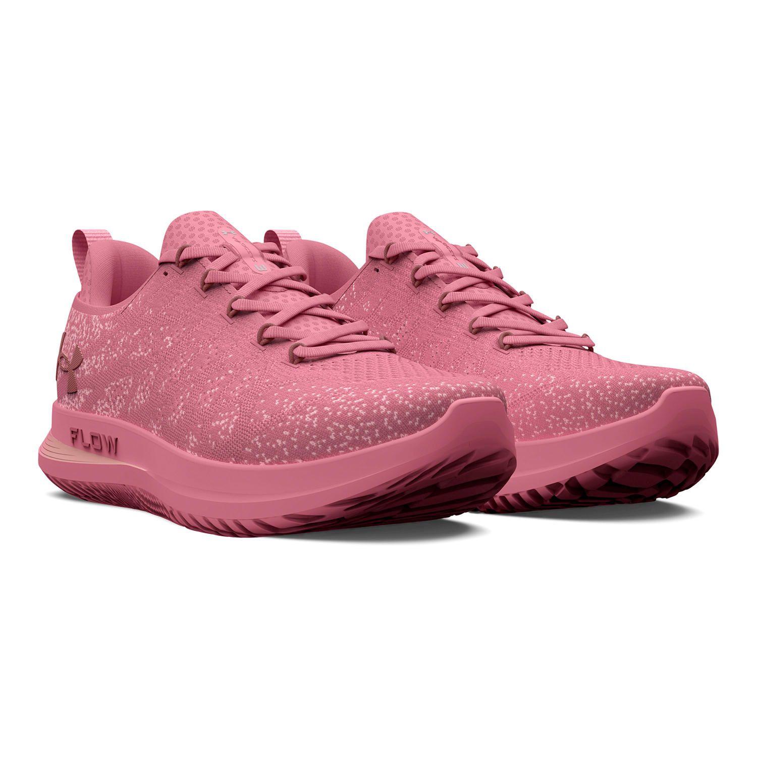 Zapatillas running UA Velociti 3 para mujer Palo Rosa-5