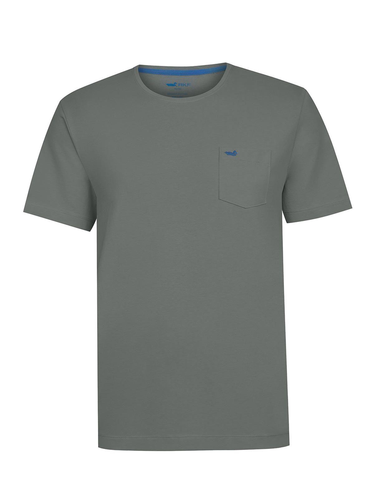 Polera Algodón Orgánico Hombre Basicpoc Gris-0