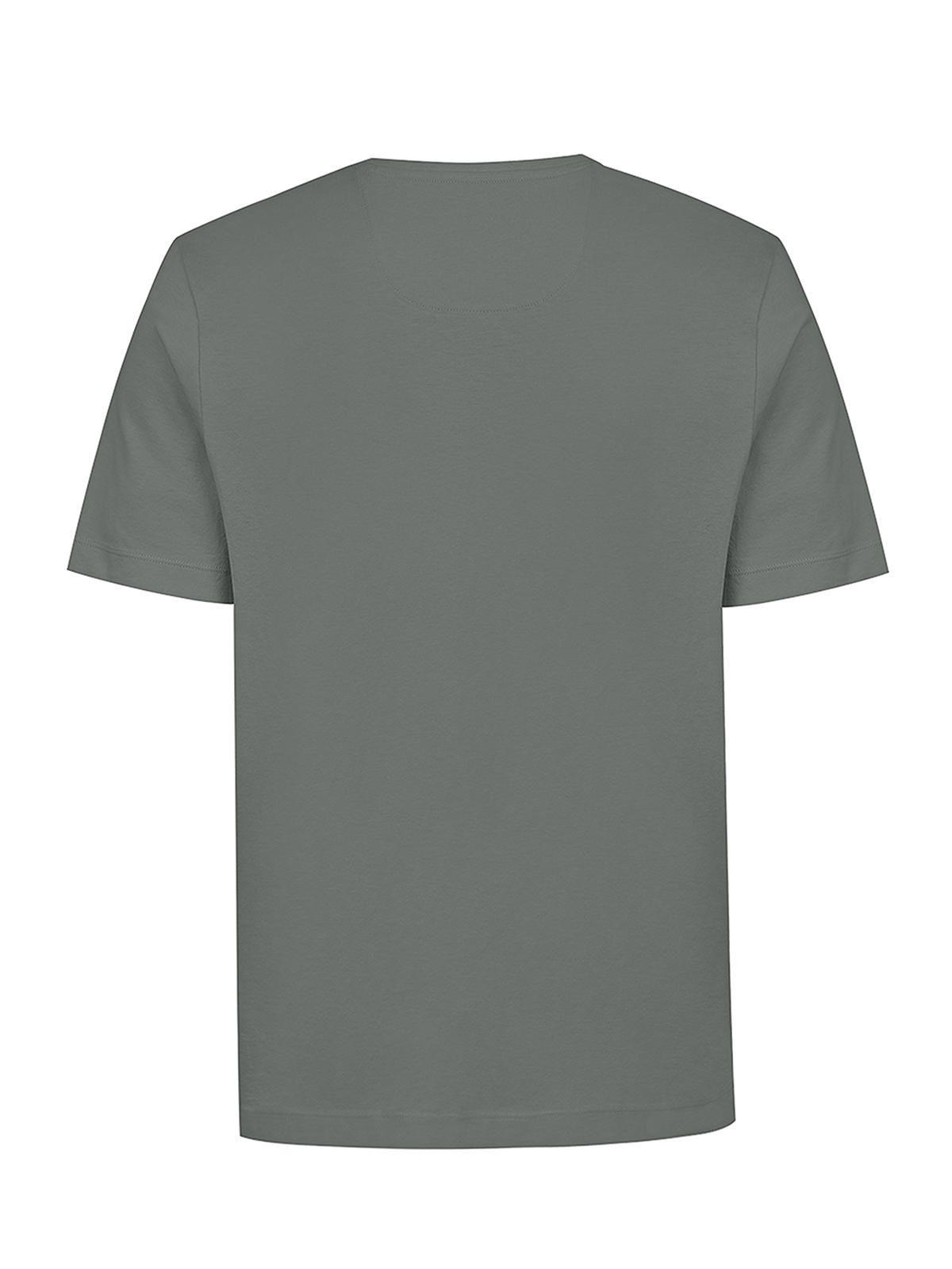 Polera Algodón Orgánico Hombre Basicpoc Gris-1