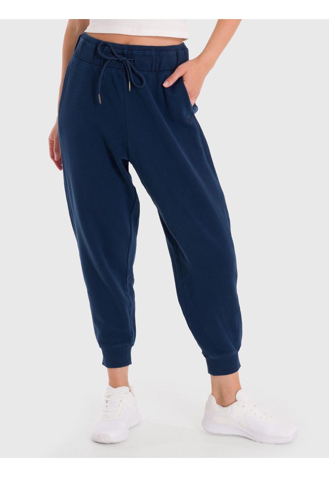 Pantalón Mujer Jogger Pant Creta Azul-0