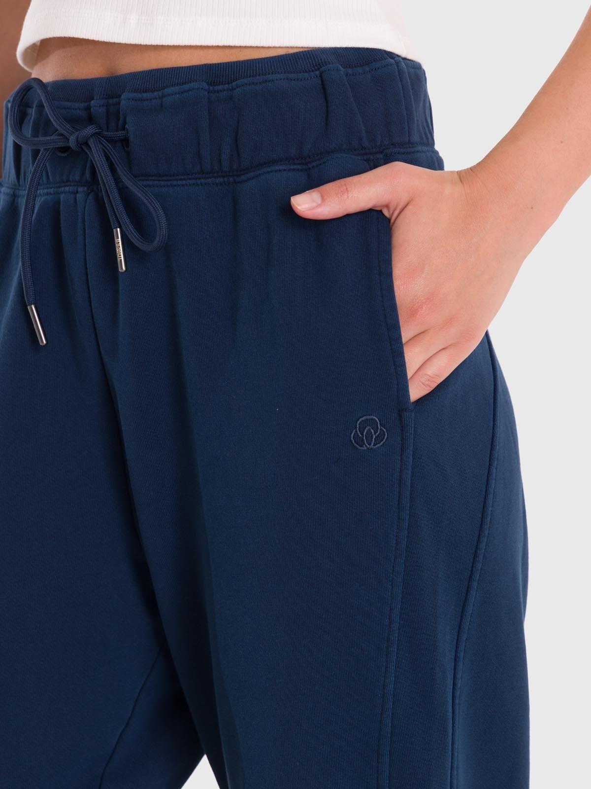 Pantalón Mujer Jogger Pant Creta Azul-5