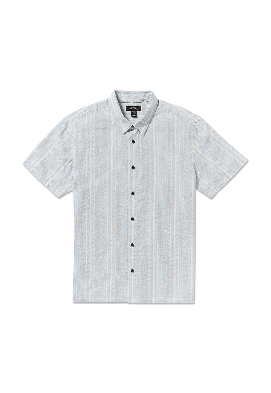 Camisa m/c Hombre Sunshines garage Azul-0