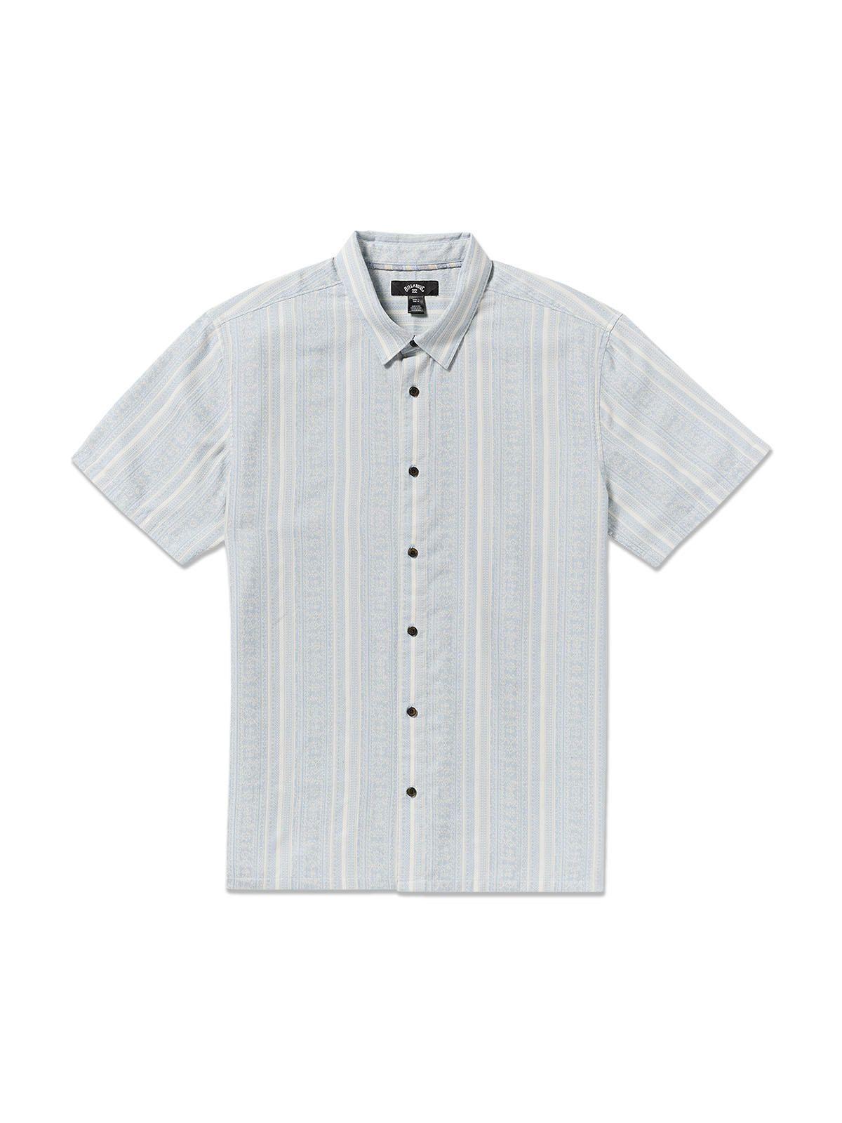 Camisa m/c Hombre Sunshines garage Azul-0