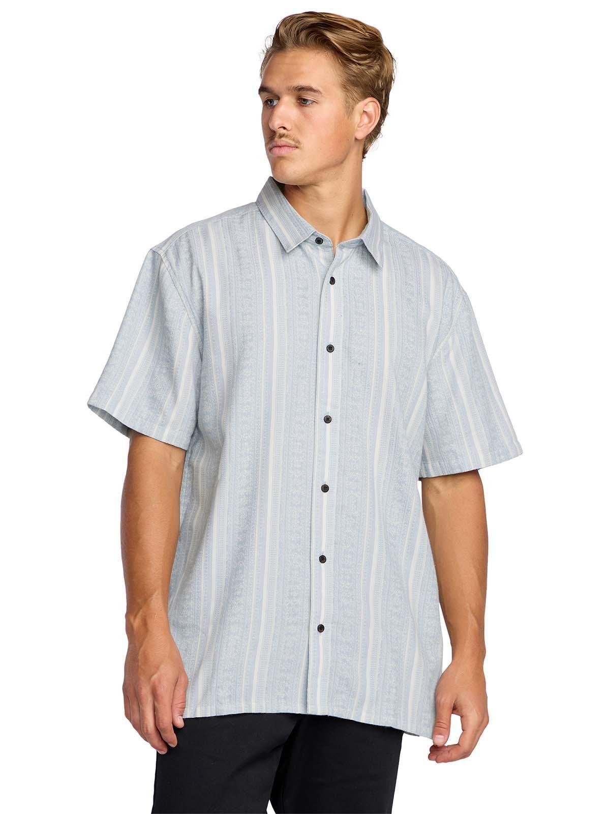 Camisa m/c Hombre Sunshines garage Azul-4