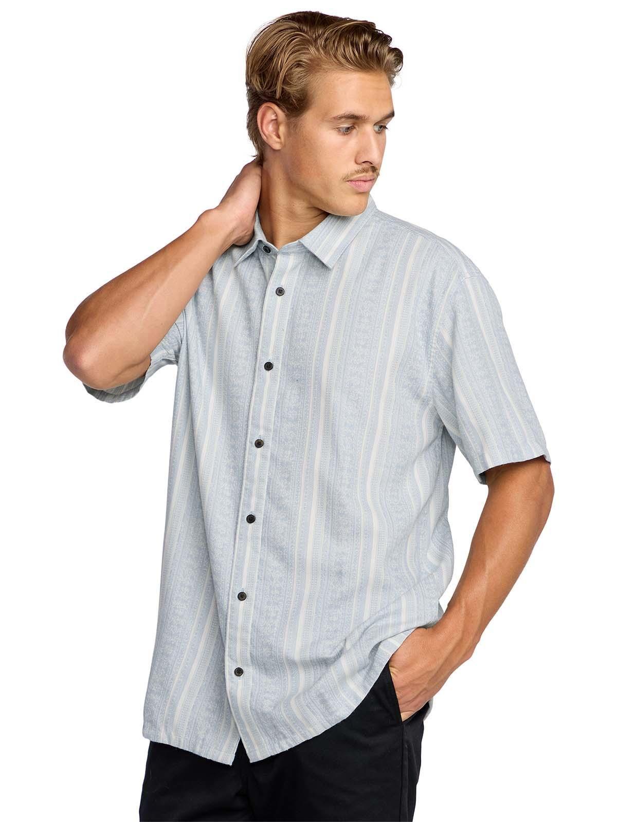 Camisa m/c Hombre Sunshines garage Azul-5