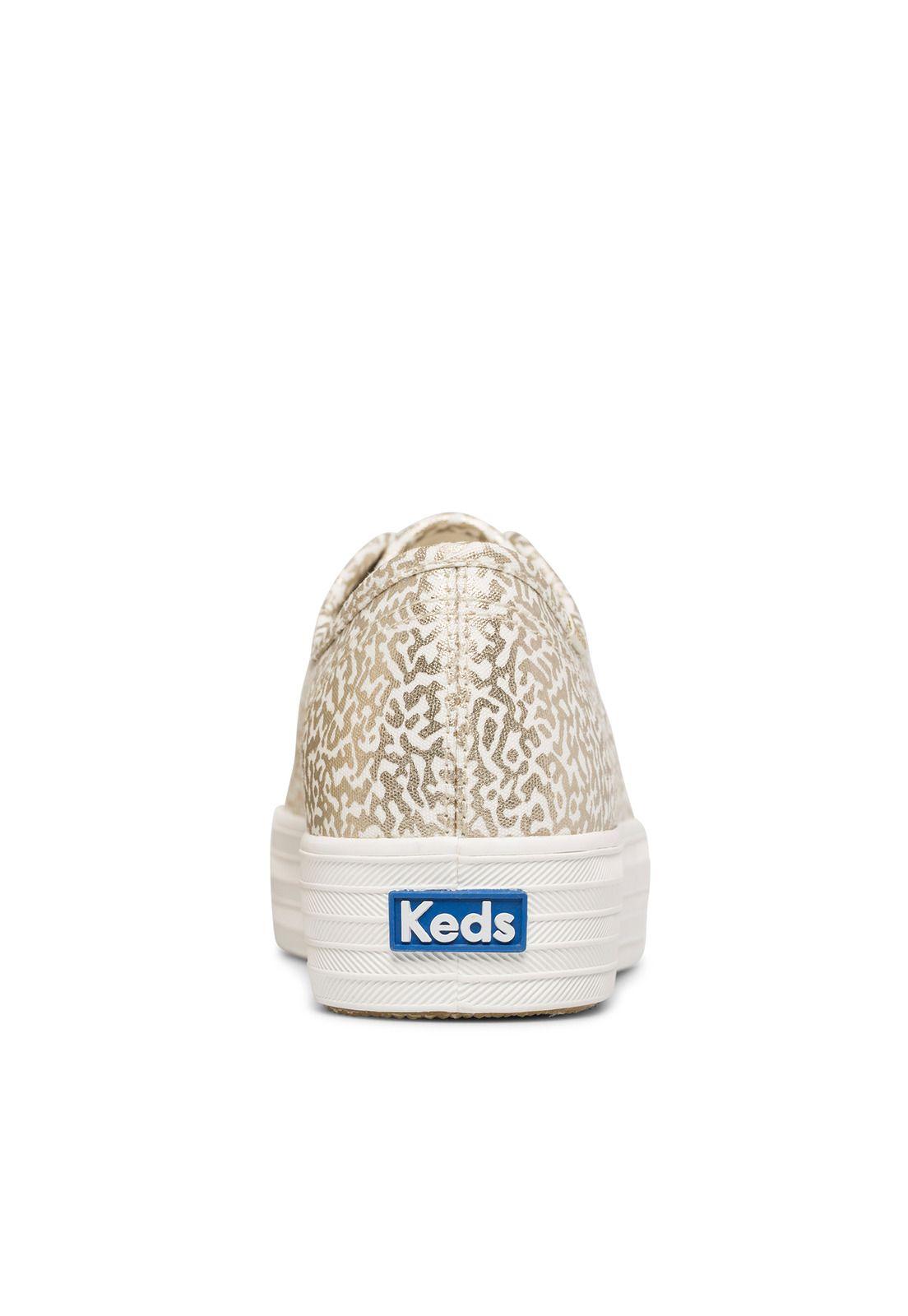 Zapatilla Mujer Triple Kick Notebook Dorado-3
