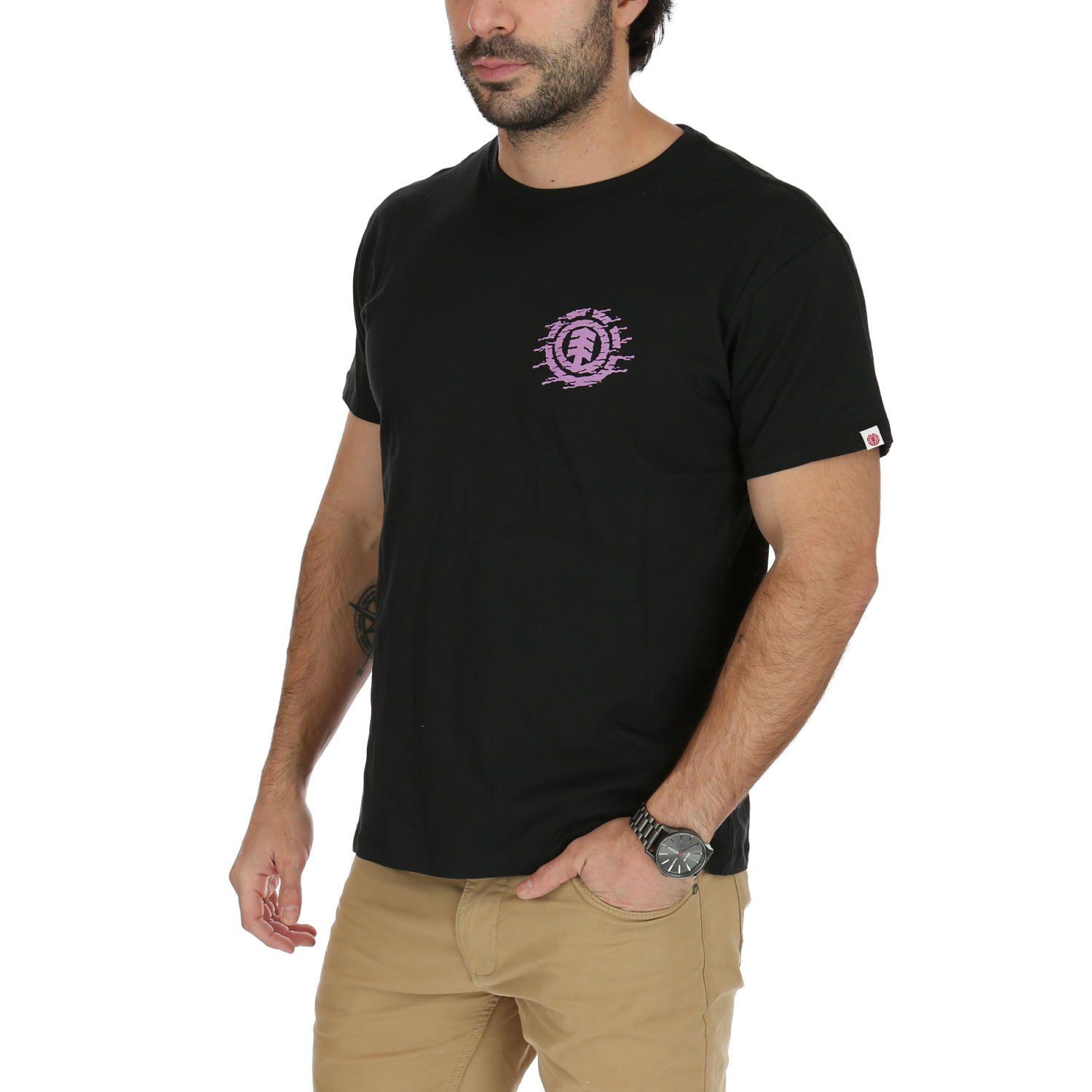 Polera M/C Hombre Liquid Icon Negro-1
