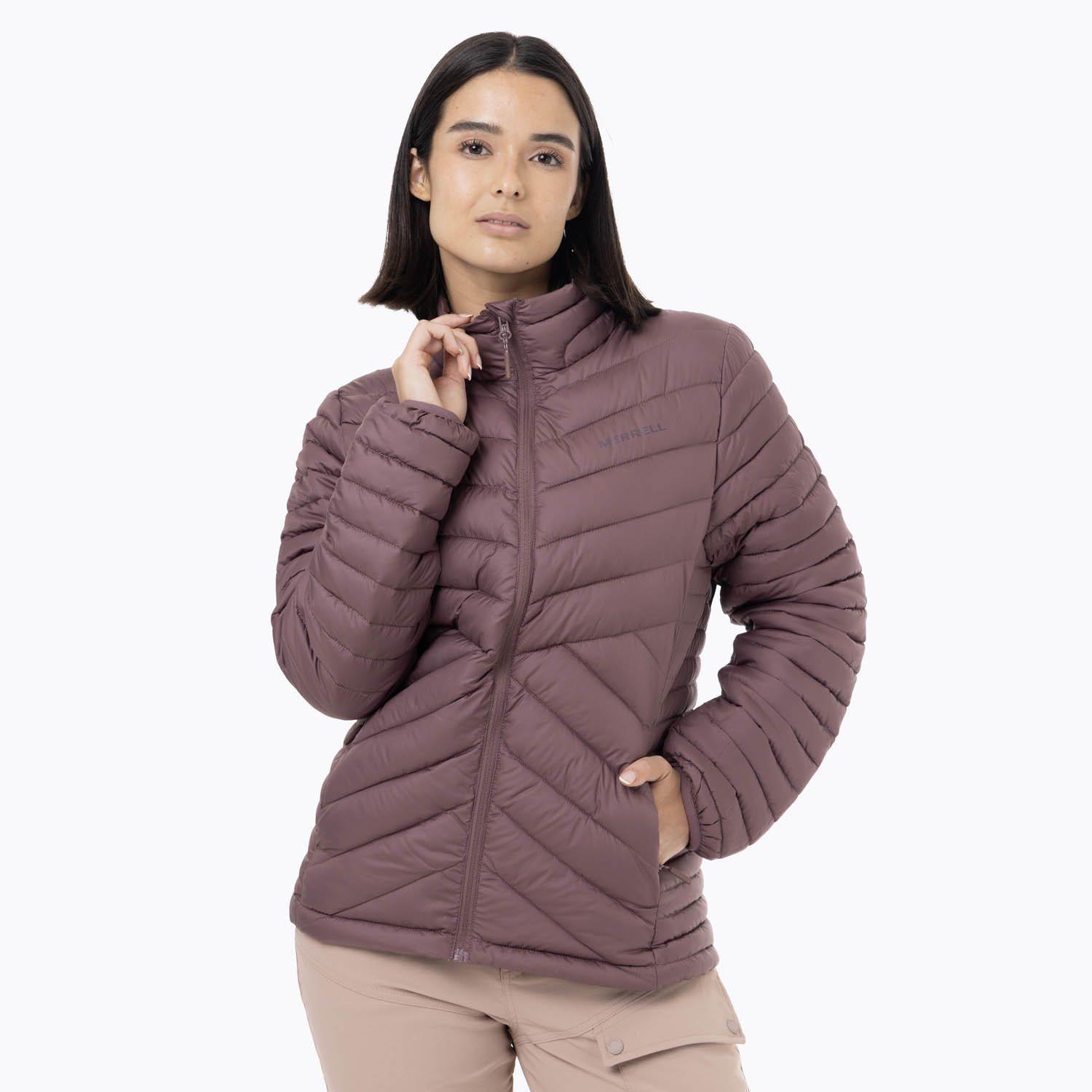 Copia de Parka Mujer Full Zipper Morado-1