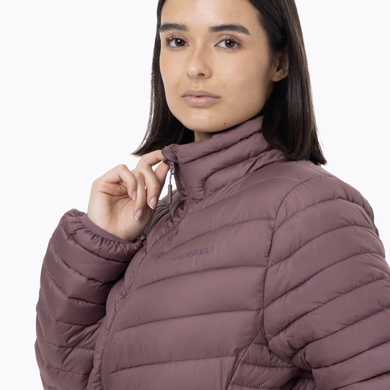 Copia de Parka Mujer Full Zipper Morado-4