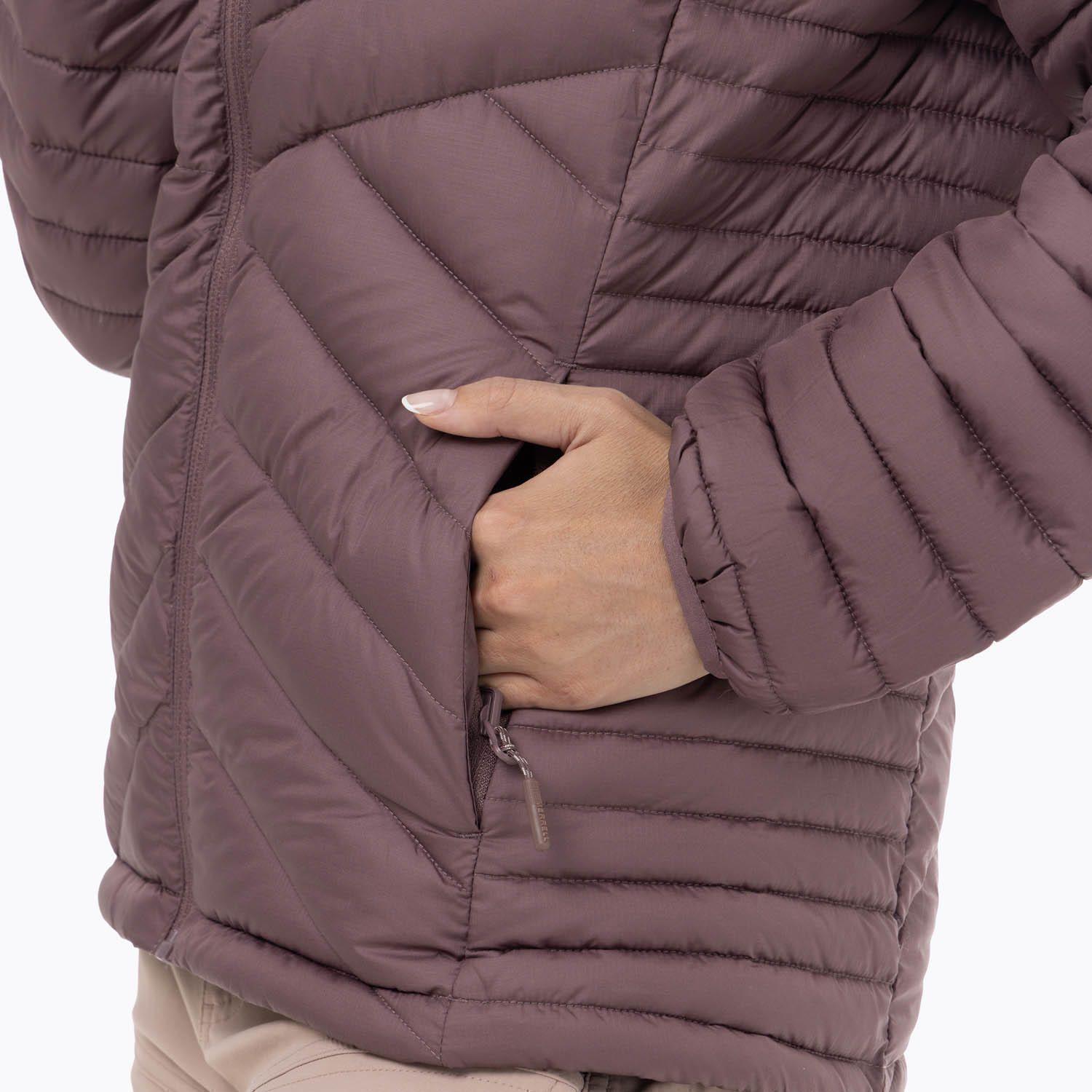 Copia de Parka Mujer Full Zipper Morado-5