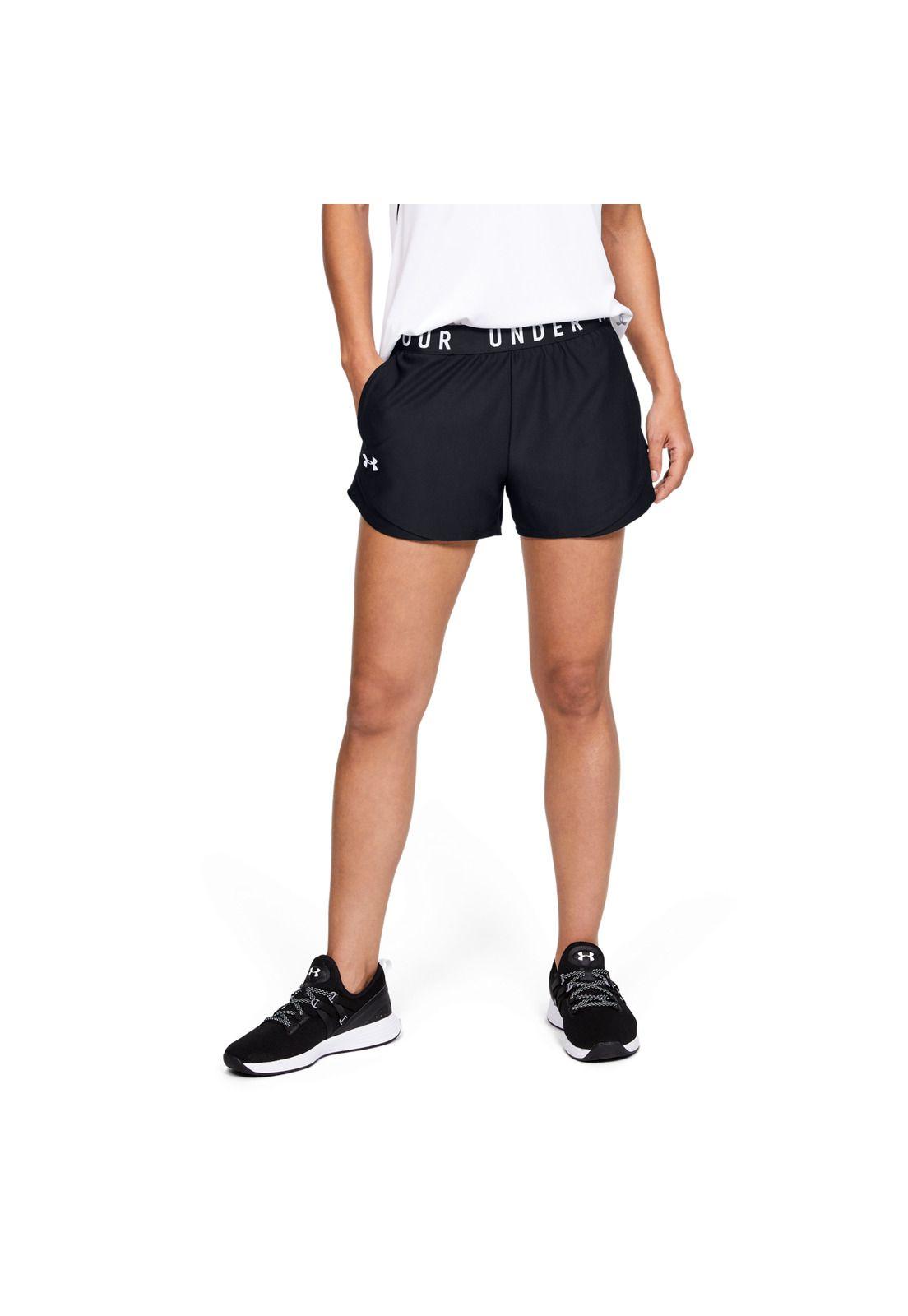 Short Mujer Play Up Shorts 3.0-B Negro-0
