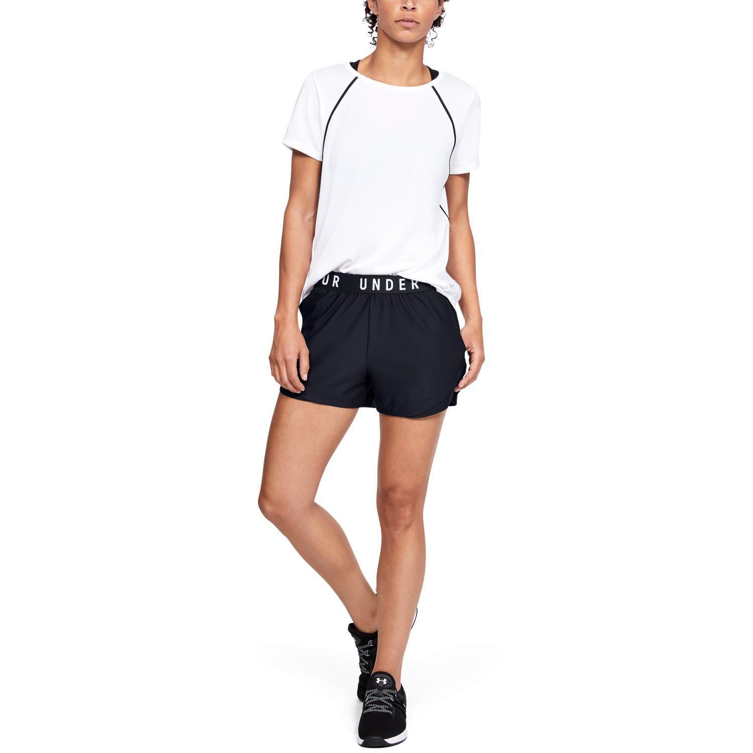 Short Mujer Play Up Shorts 3.0-B Negro-1