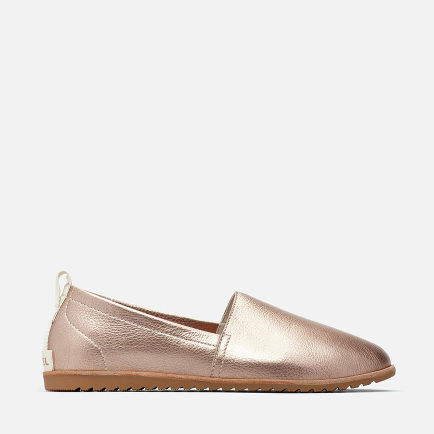 Zapato Ella Slip On Dorado Rosa Mujer-0