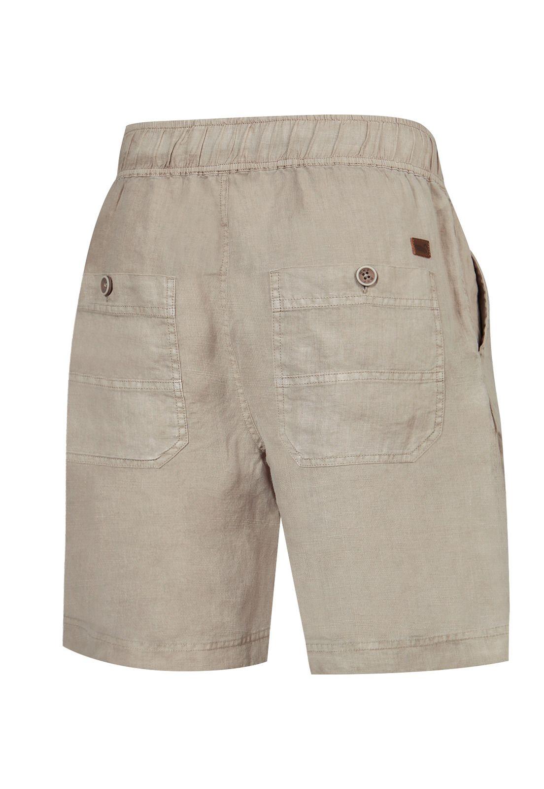 Short Lino Orgánico Verde Lisboa Hombre -1
