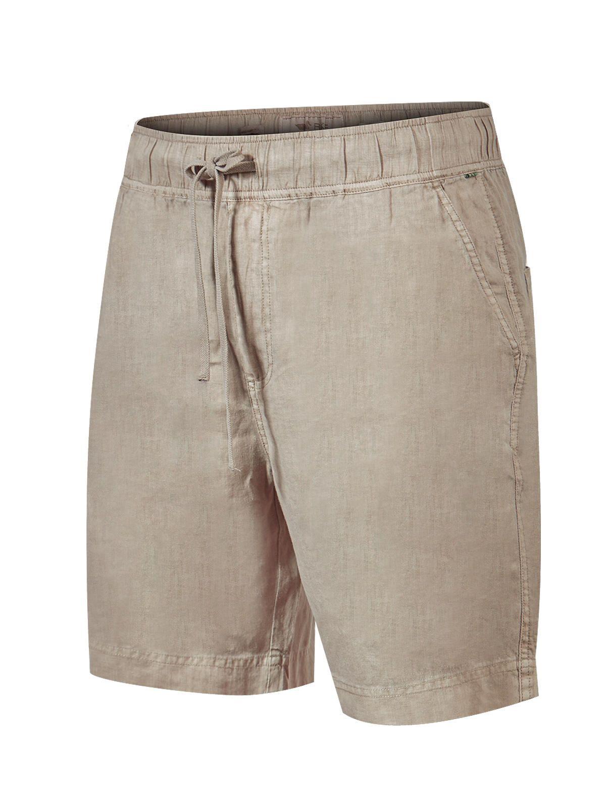 Short Lino Orgánico Verde Lisboa Hombre -0