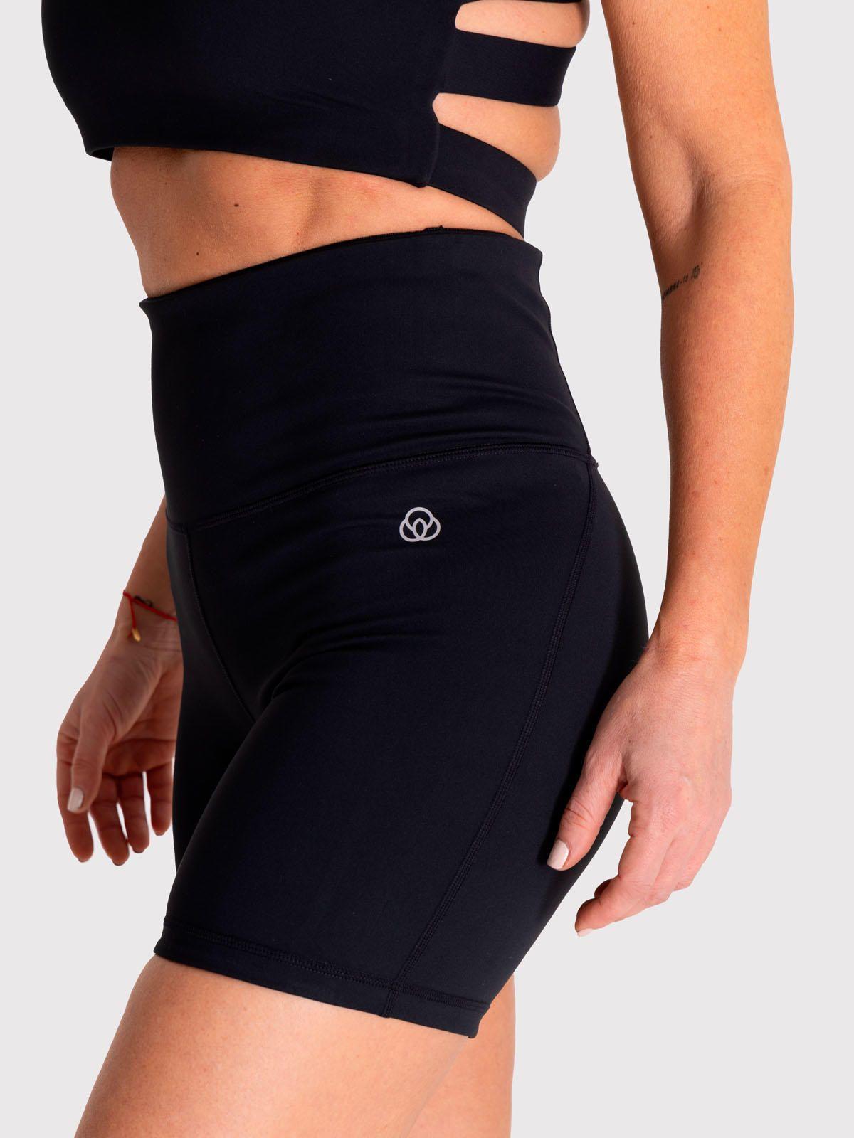 Calza Biker Mujer Aura Negra-3