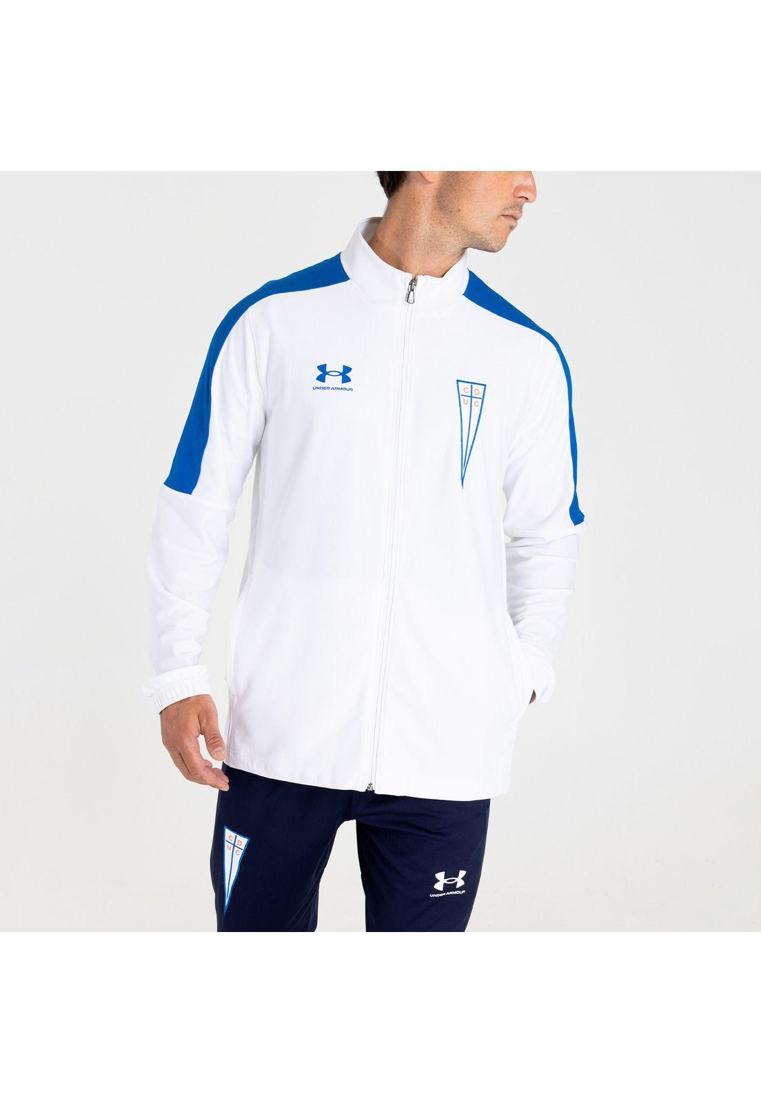Chaqueta entrenamiento UC hombre Blanco-3