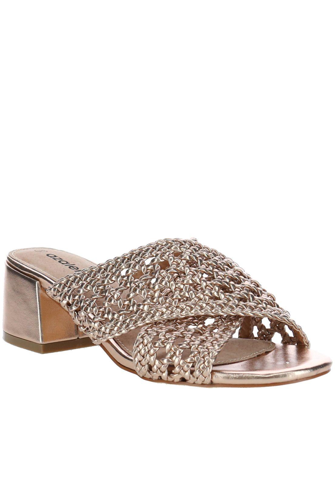 Sandalia Mujer Jessie1 Rosa Dorado-1