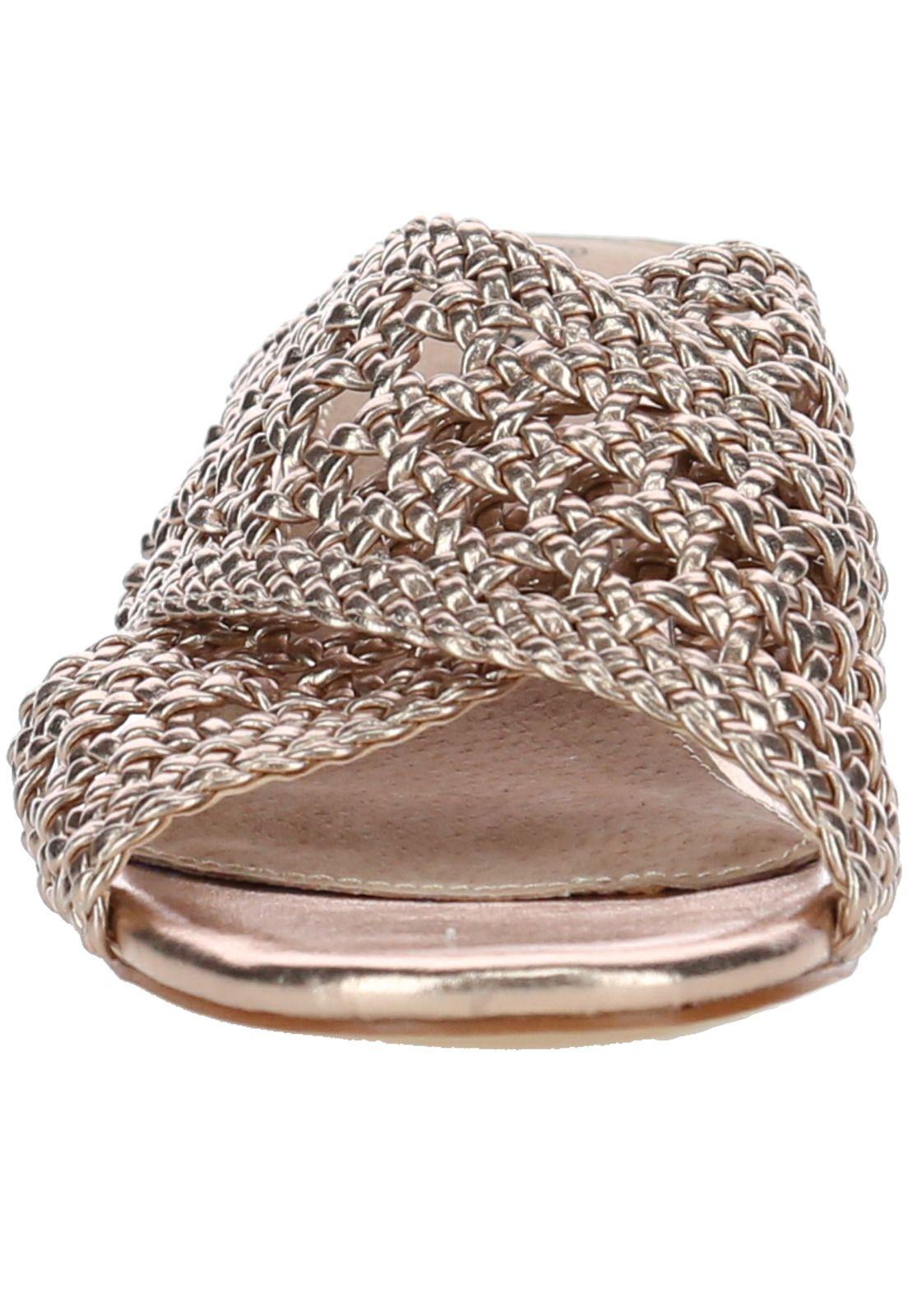 Sandalia Mujer Jessie1 Rosa Dorado-2