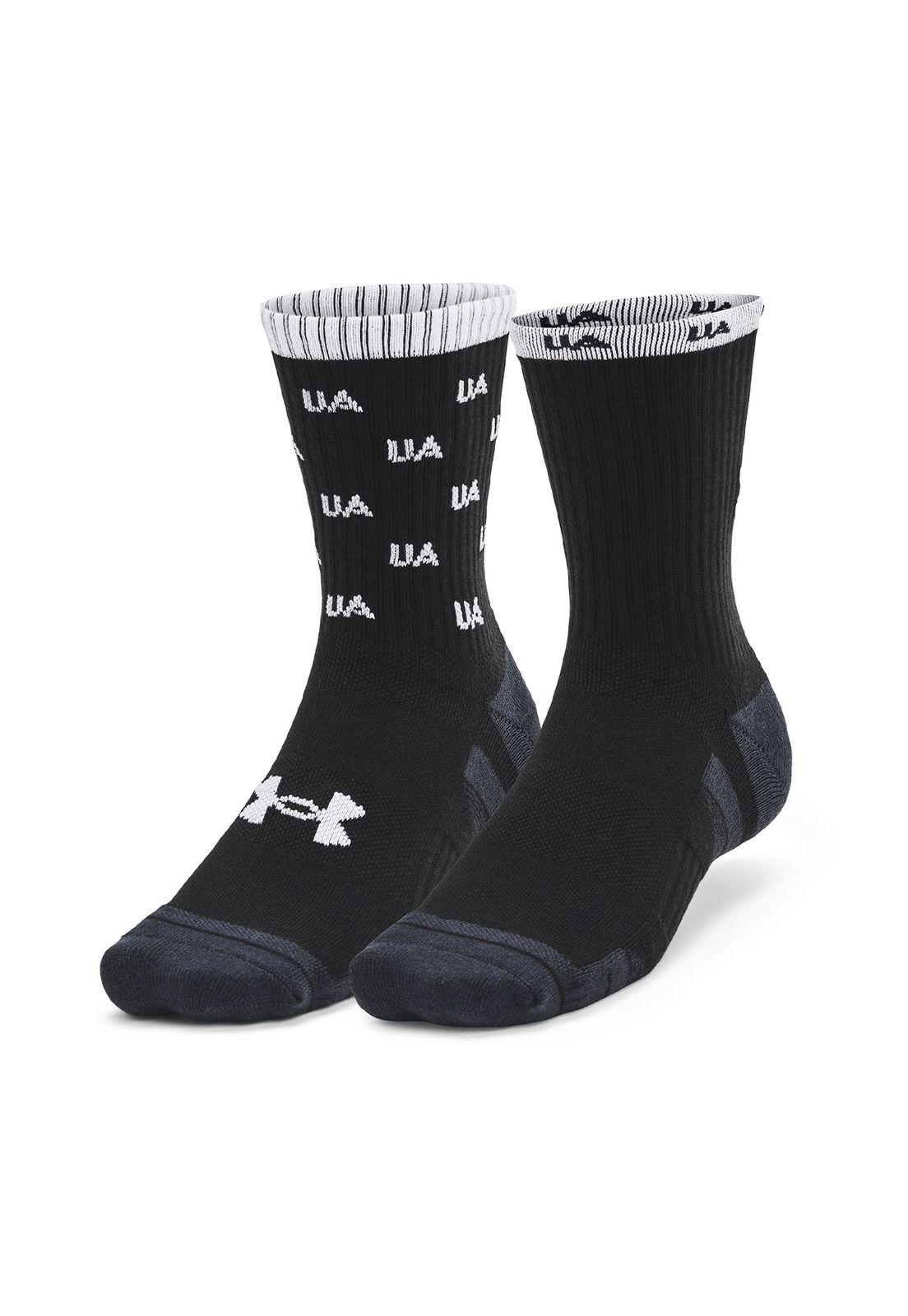 pck 2 Calcetines unisex Negro-3