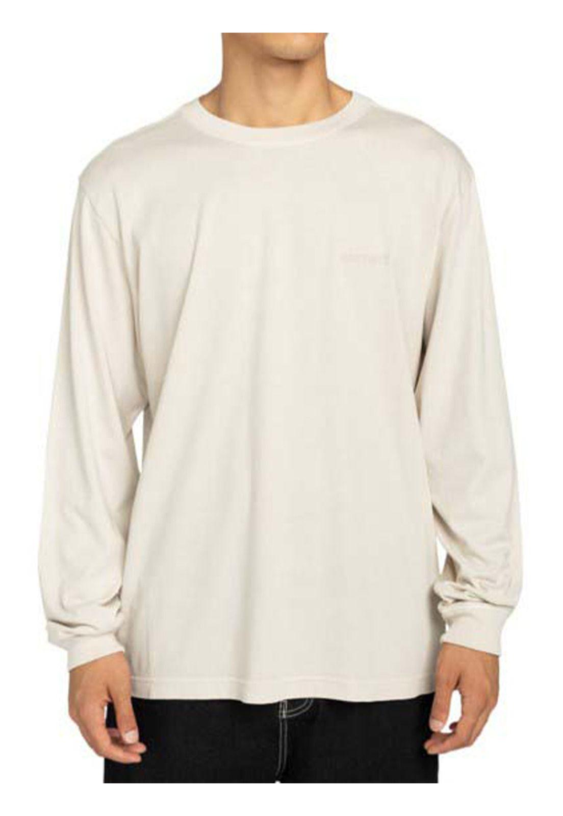 Polera Hombre Basic Pocket Pigment Beige-0