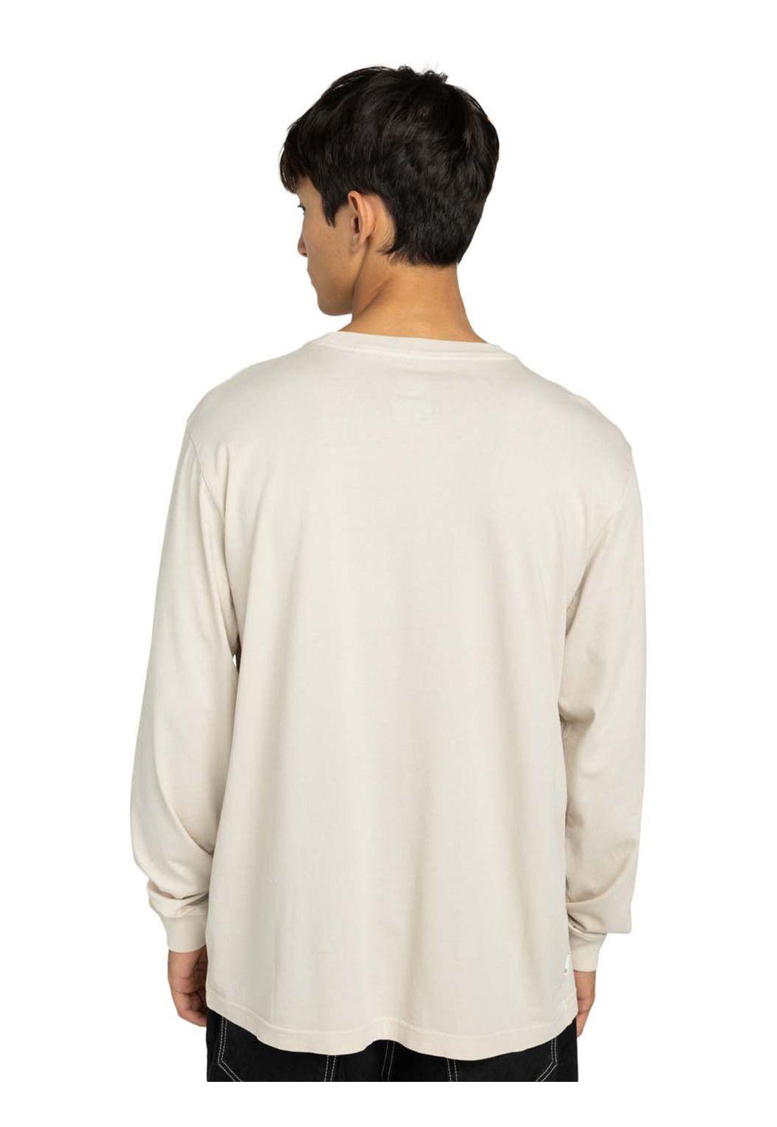 Polera Hombre Basic Pocket Pigment Beige-3