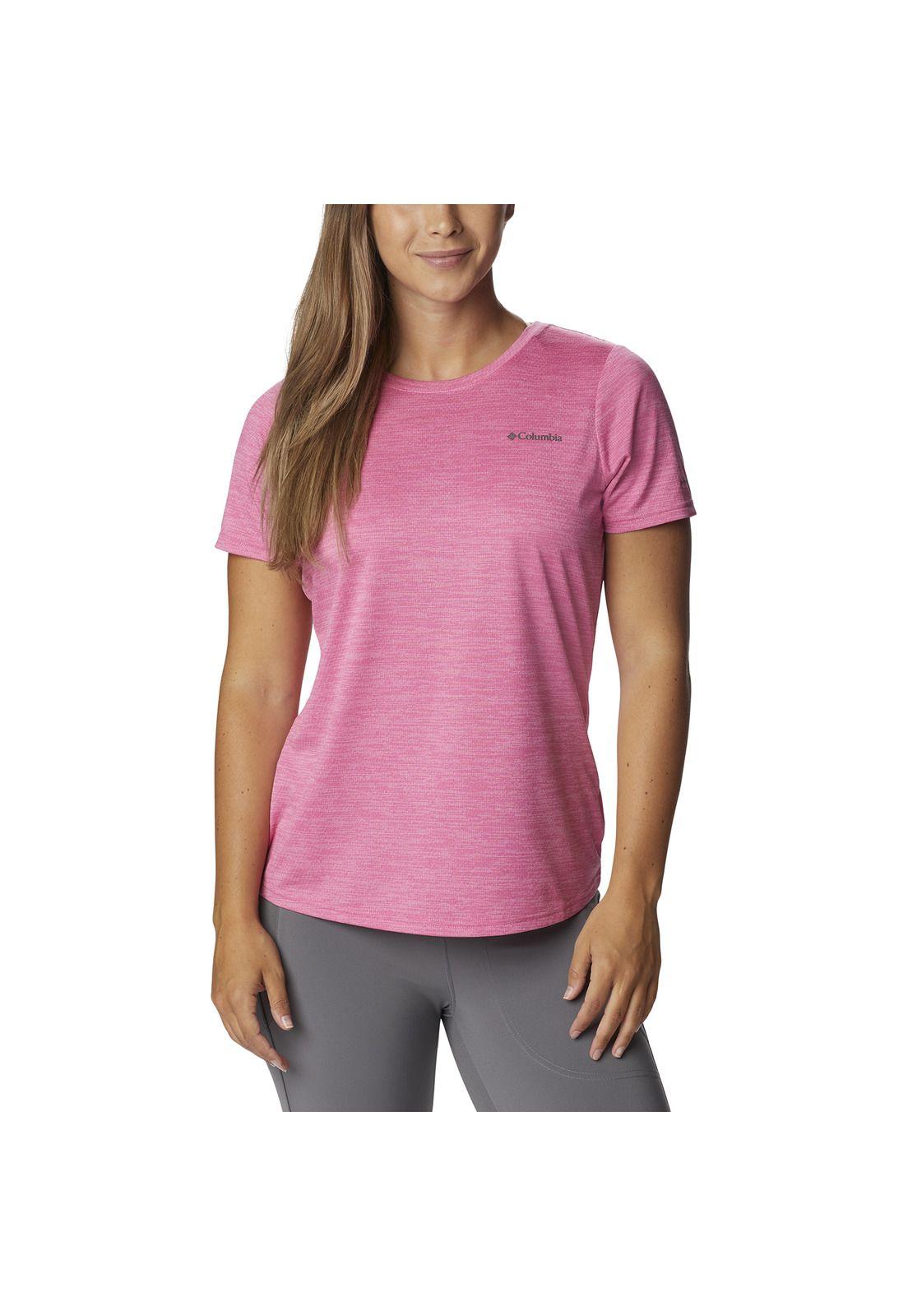 Polera M/C Alpine Chill Zero Rosado Mujer-0