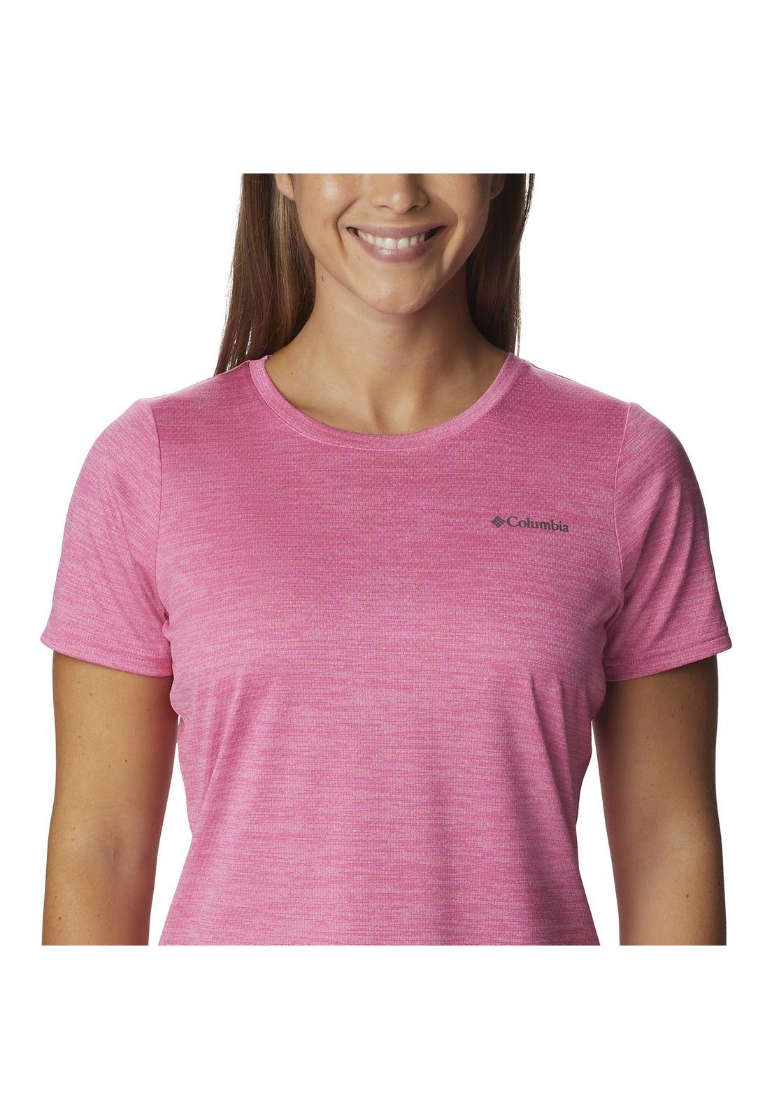 Polera M/C Alpine Chill Zero Rosado Mujer-1