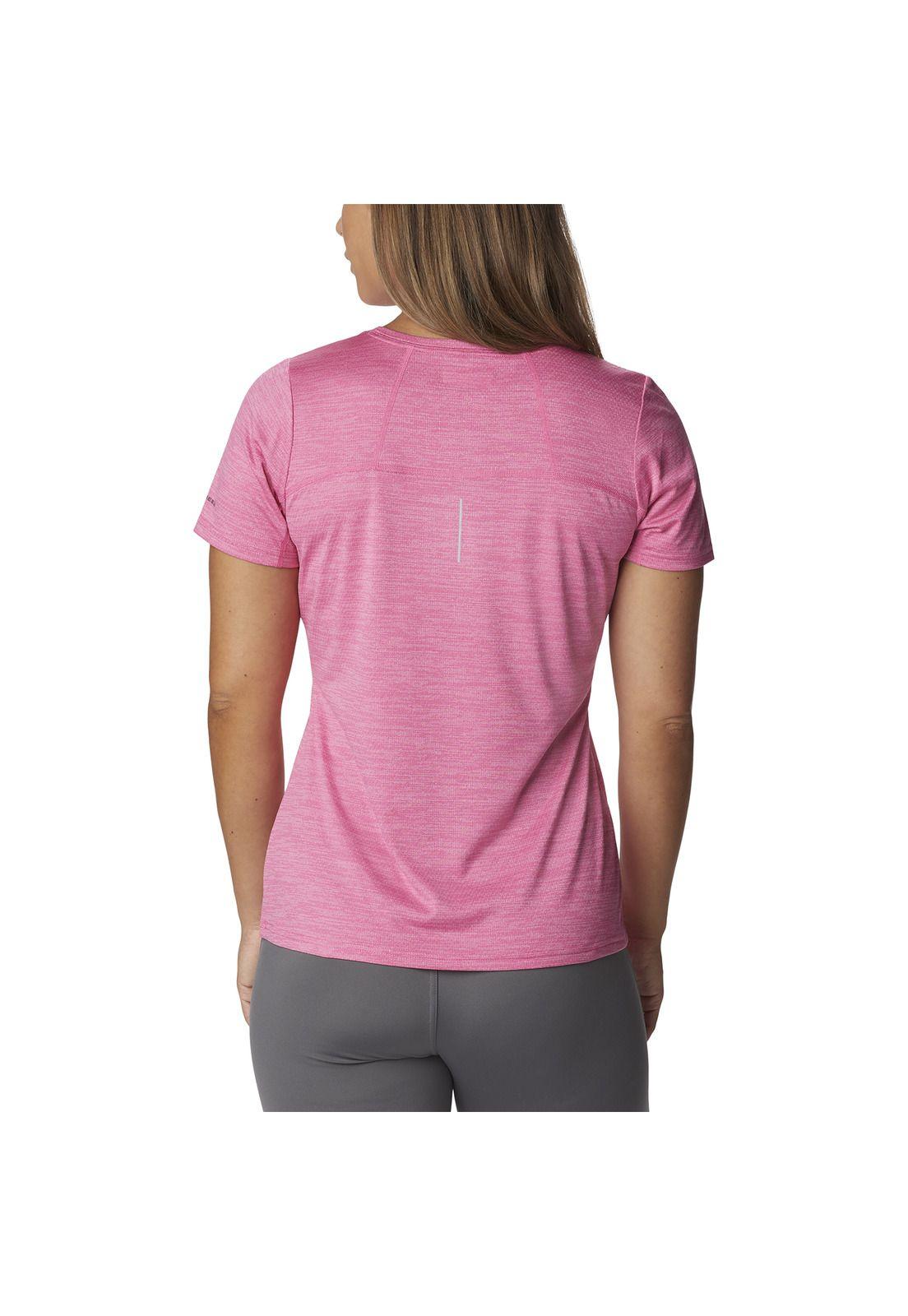 Polera M/C Alpine Chill Zero Rosado Mujer-5