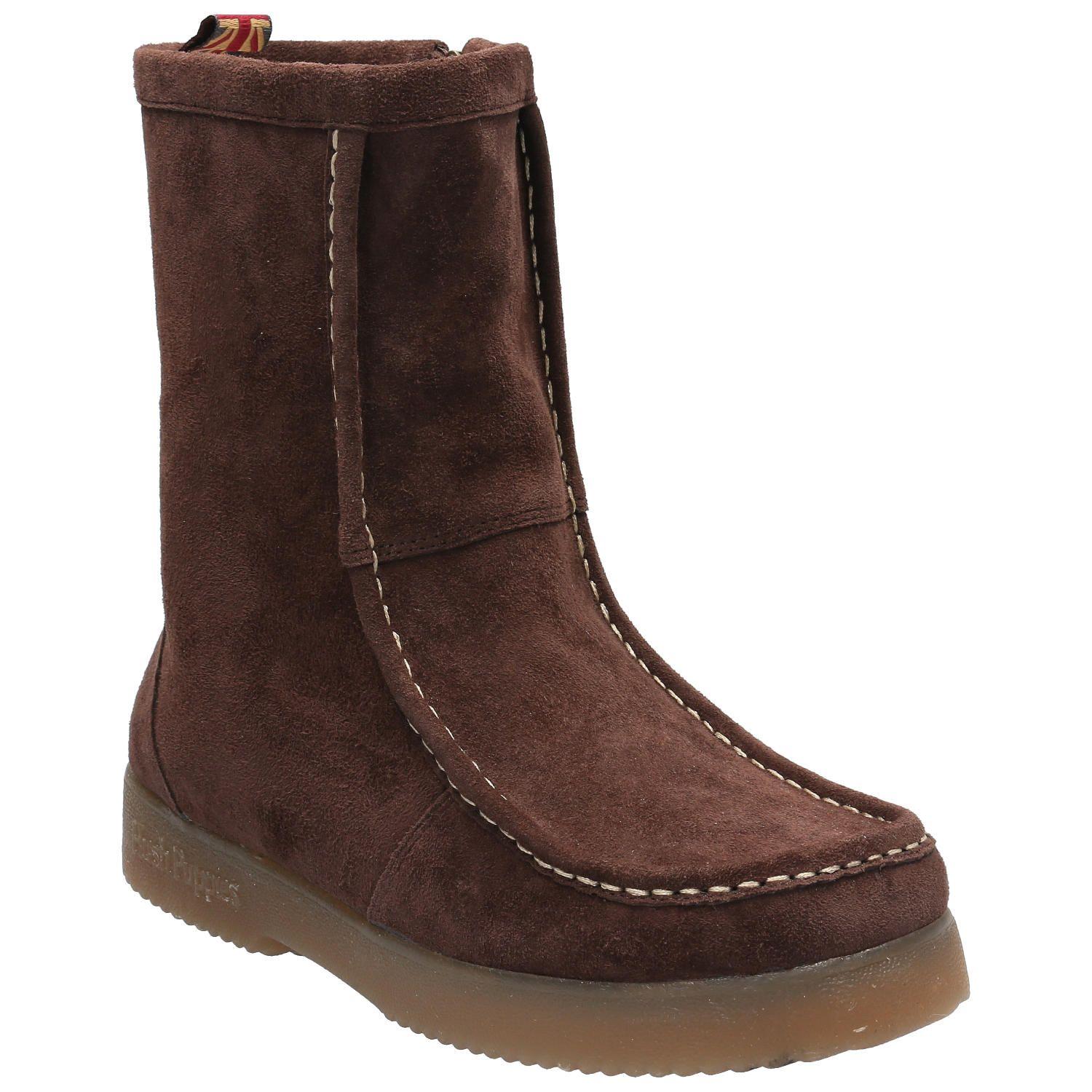 Bota Cuero Mujer Yukon Café-0
