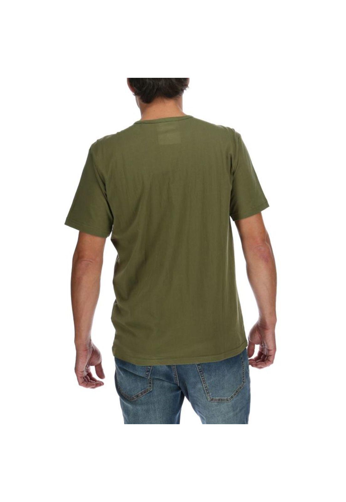 Polera Mc Hombre Rnhl Tee Verde-2