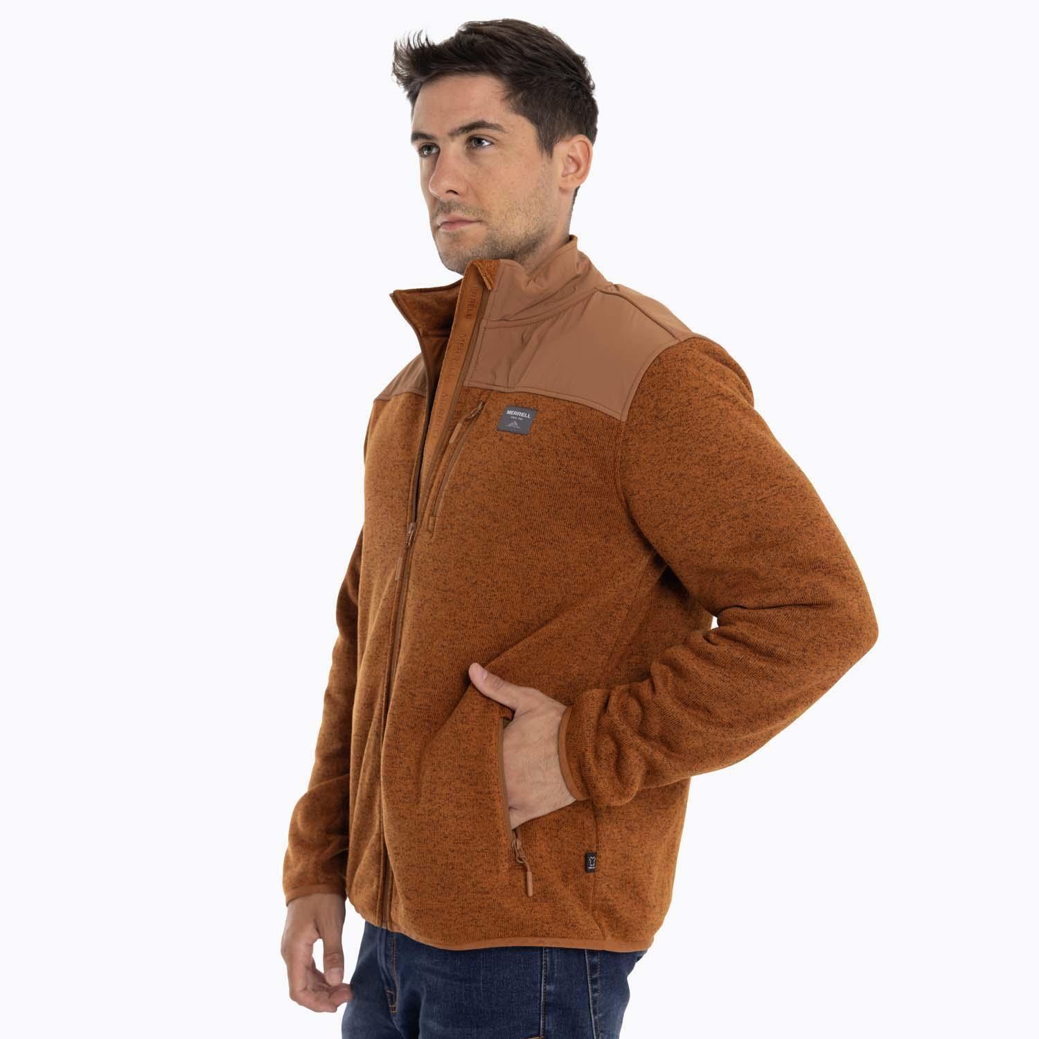 Polar Hombre Ohio Knitted Naranja claro Merrell-3