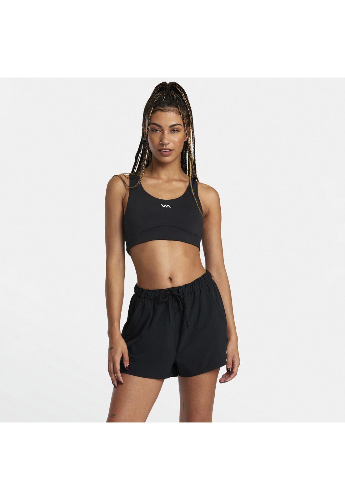 Short Midyoggerxndst Negro Mujer-0