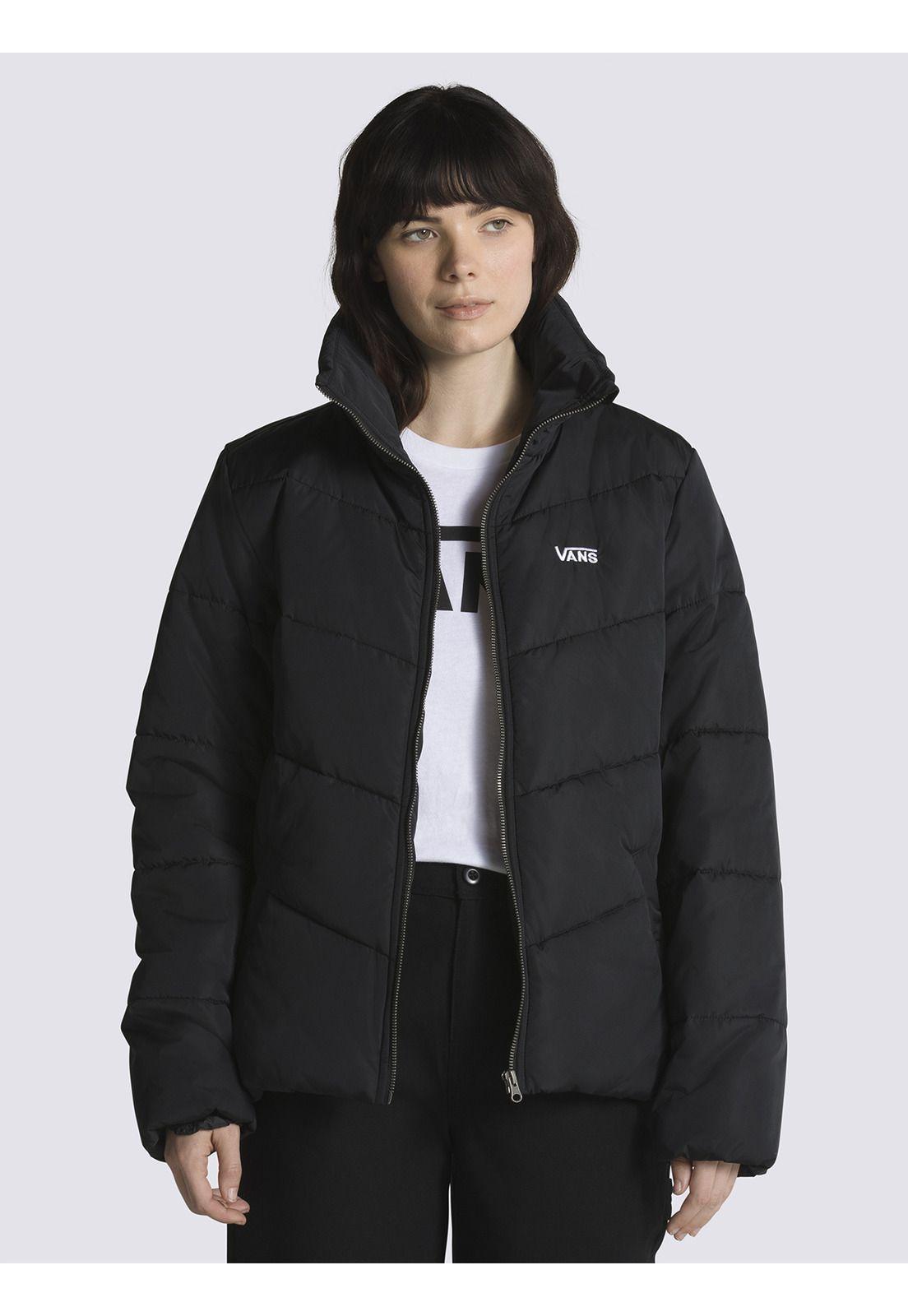 Chaqueta Foundry Puff Mte Negro Mujer-0