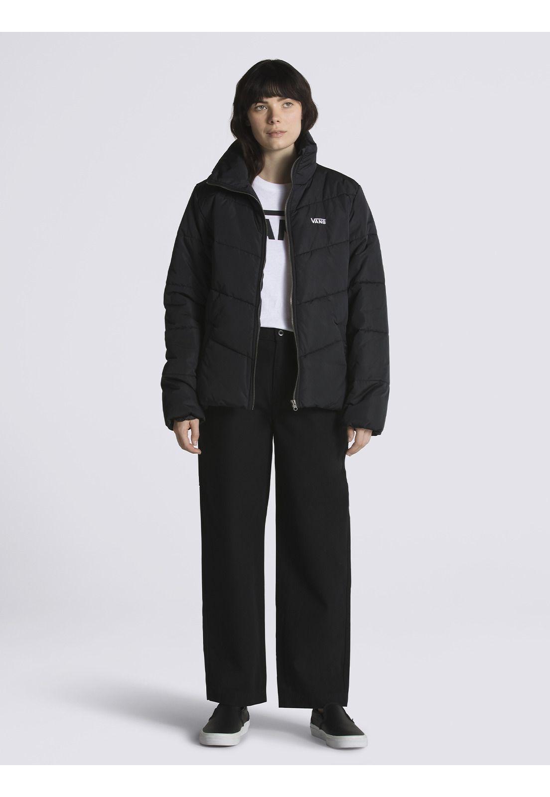 Chaqueta Foundry Puff Mte Negro Mujer-3