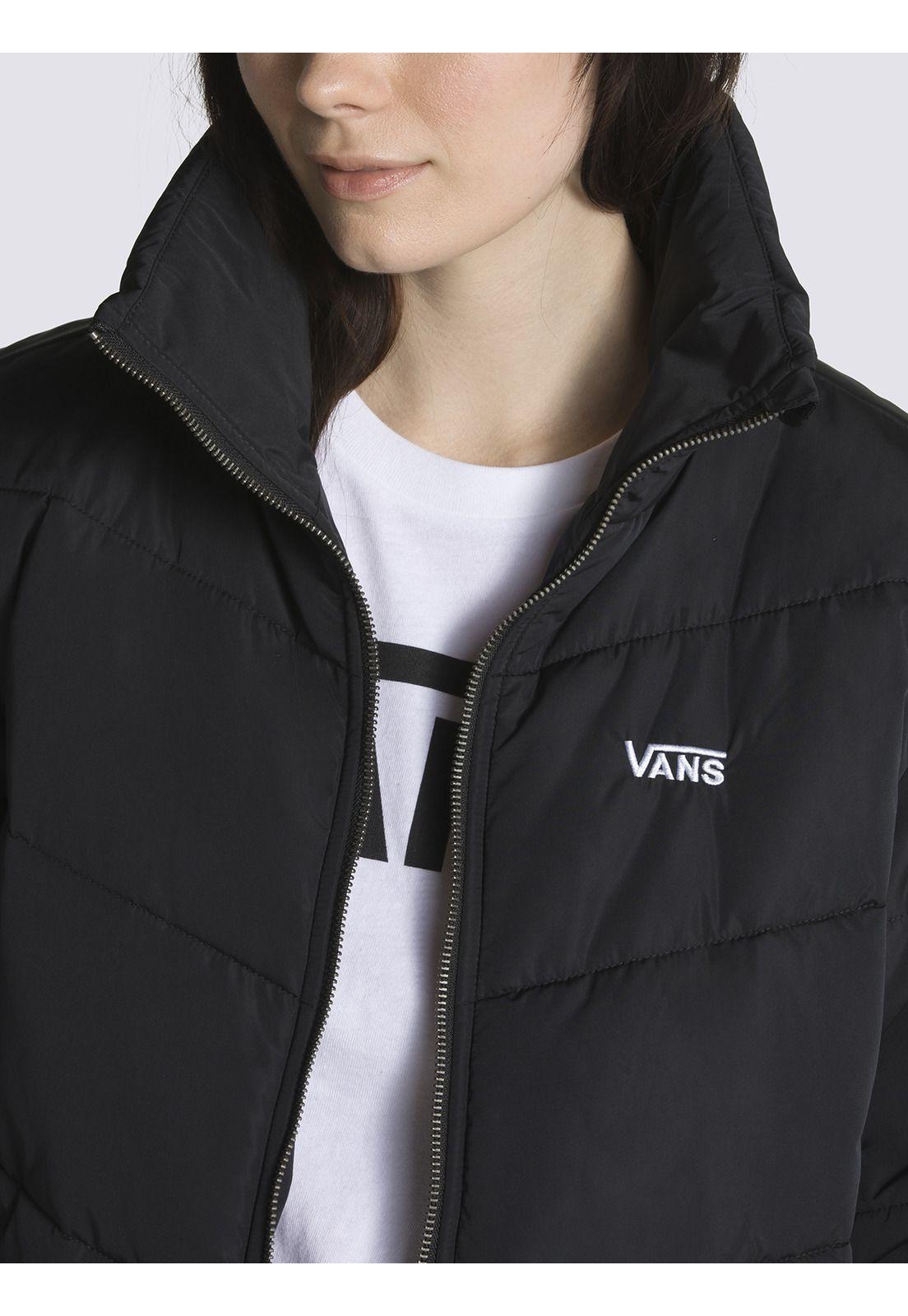 Chaqueta Foundry Puff Mte Negro Mujer-4