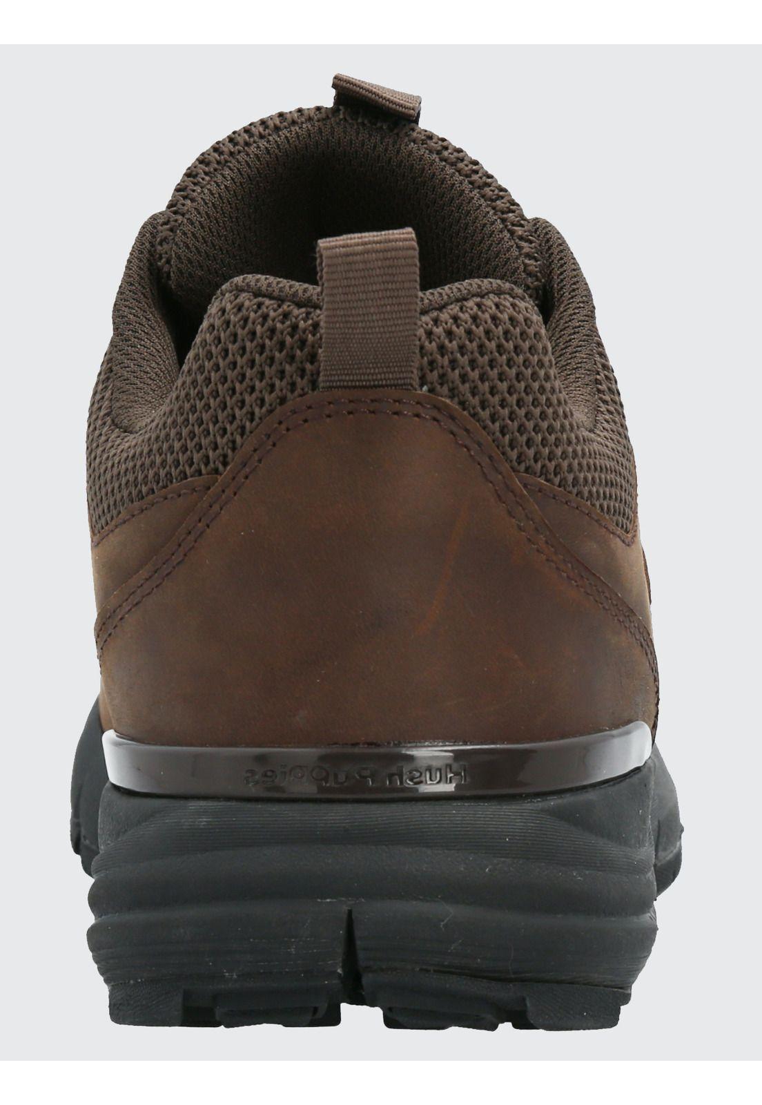 Zapatilla Cuero Hombre Stadium Café Oscuro-6