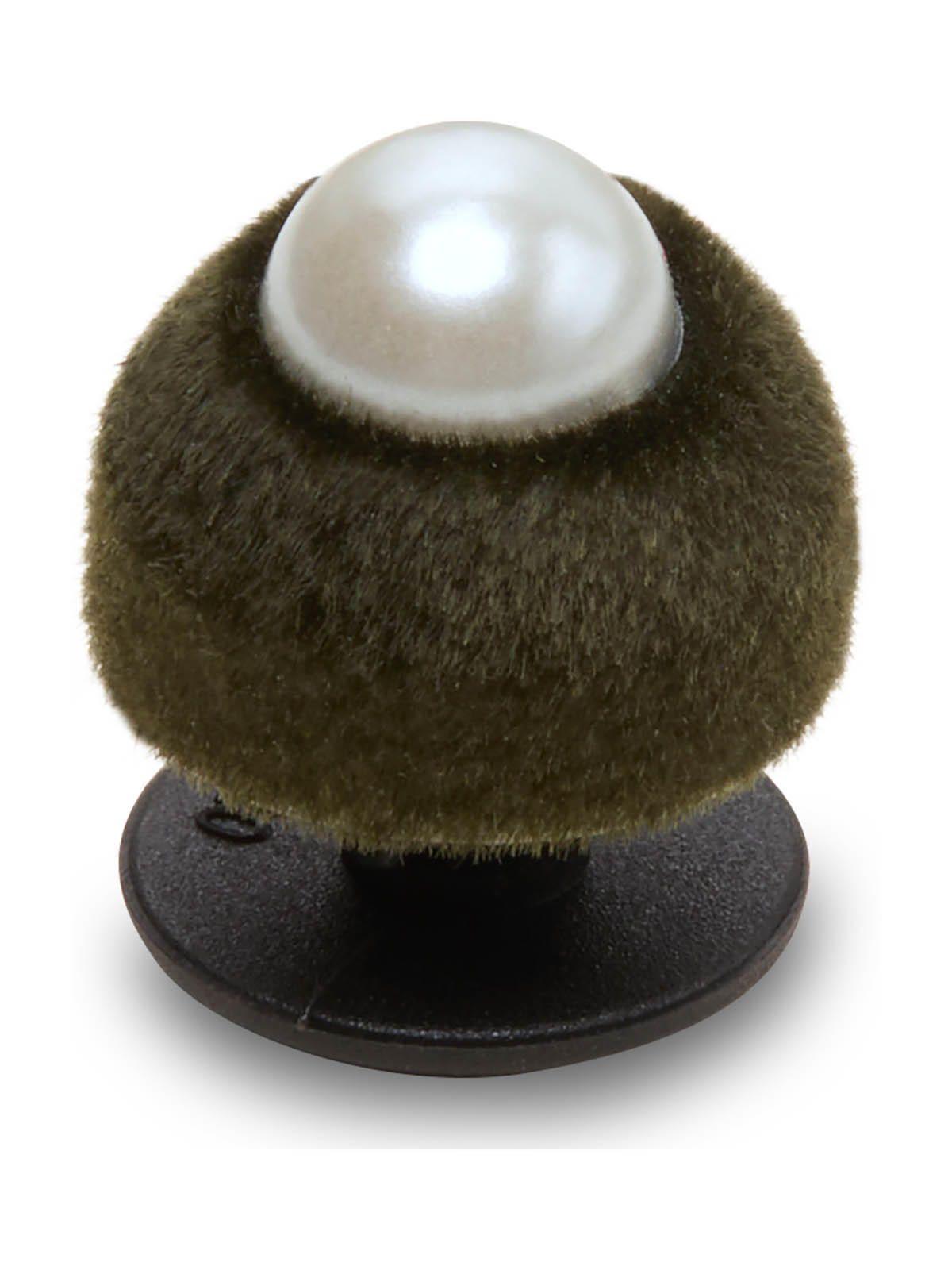 Jibbitz Perla Verde Terciopelo SMT Verde-2