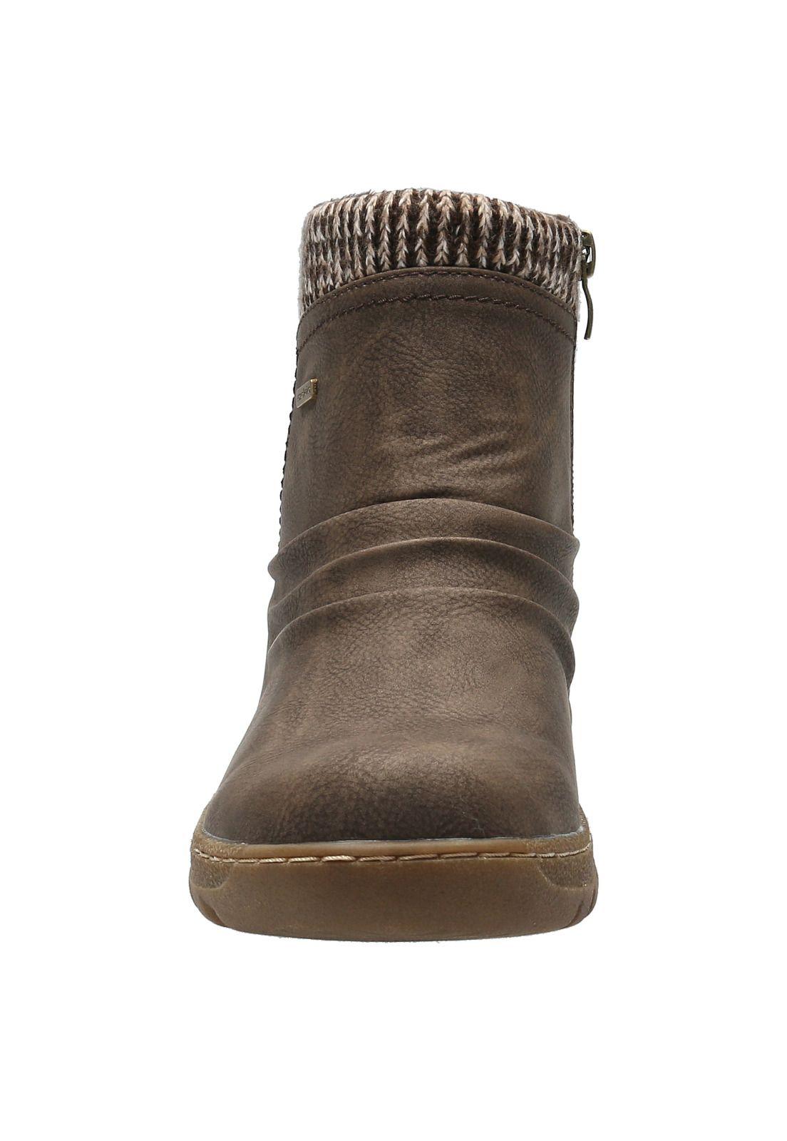 Botín Mujer Fauro Café-2