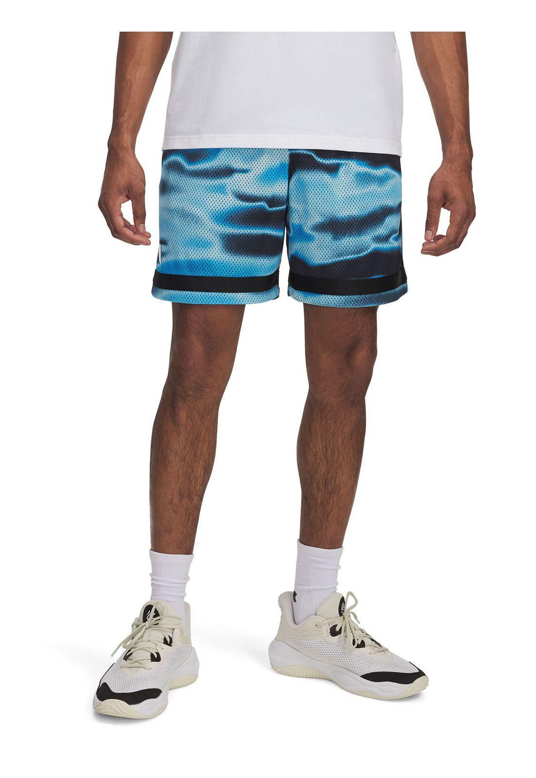 Shorts Curry Storm II Azul Hombre-0
