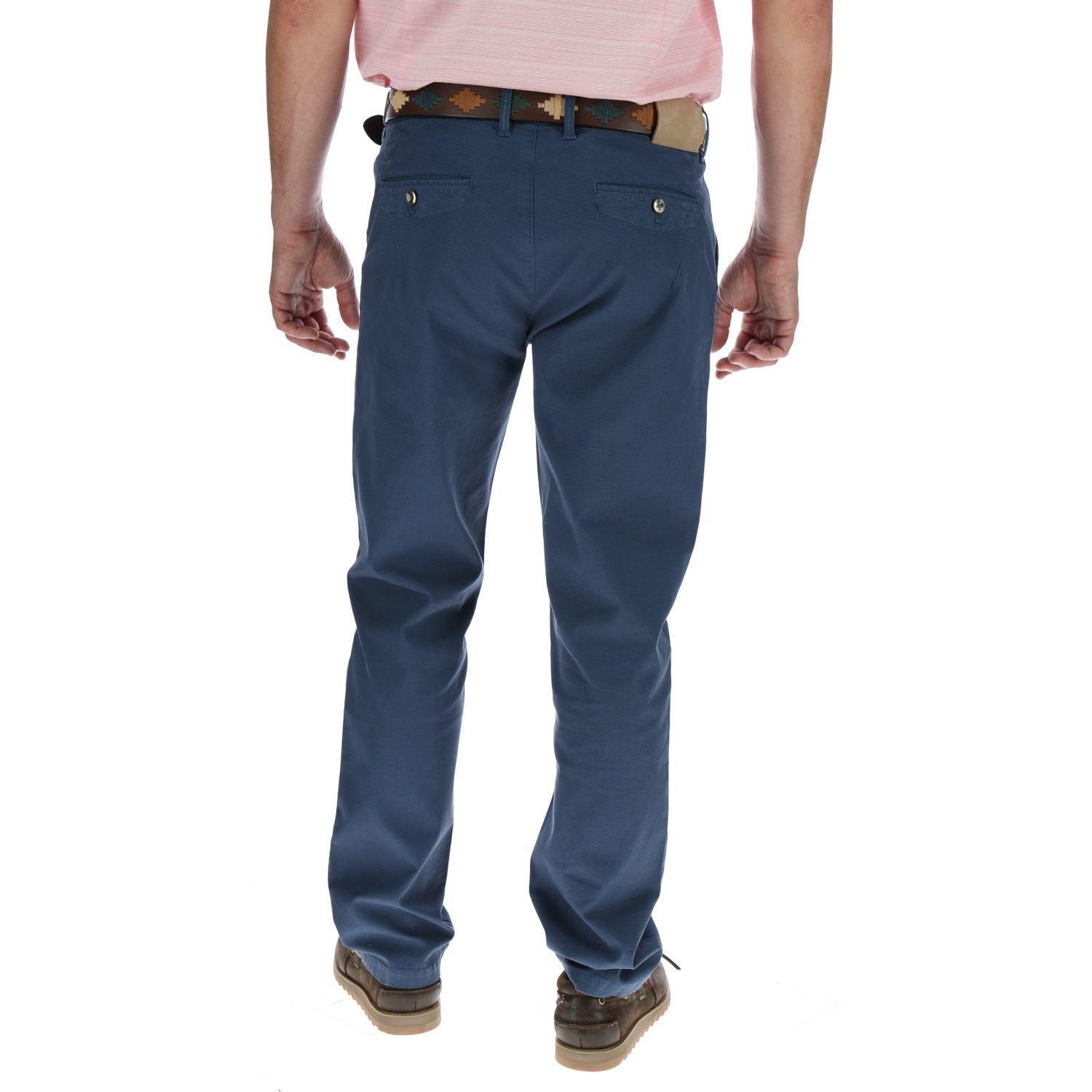 Pantalón Hombre Panal Azul-2
