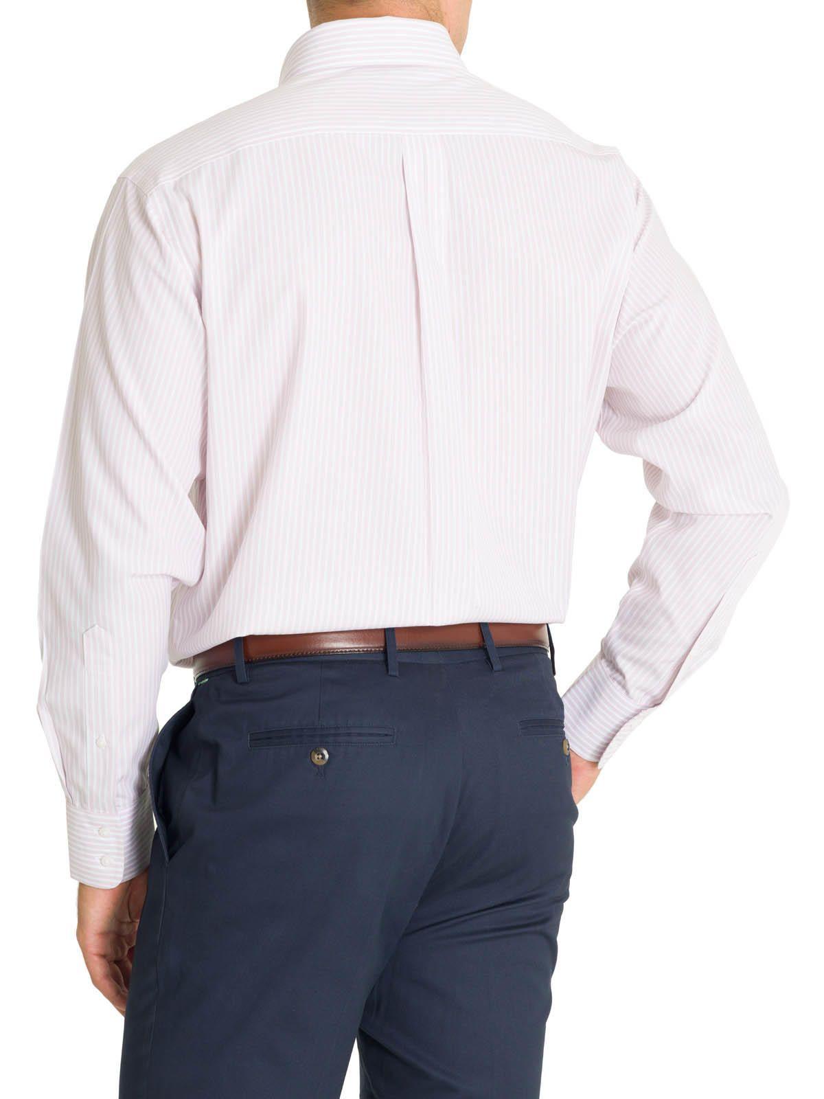 Camisa Cuello Button-Down Hombre WF Rosado-8