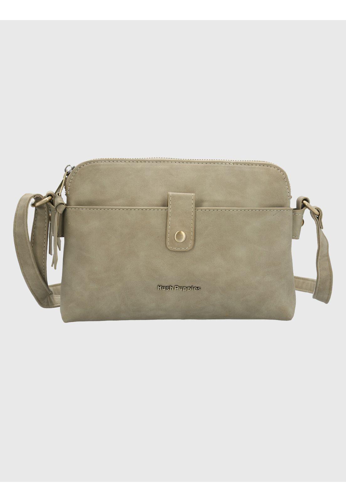 Cartera Ecocuero Verde Dean Cross Mujer-0