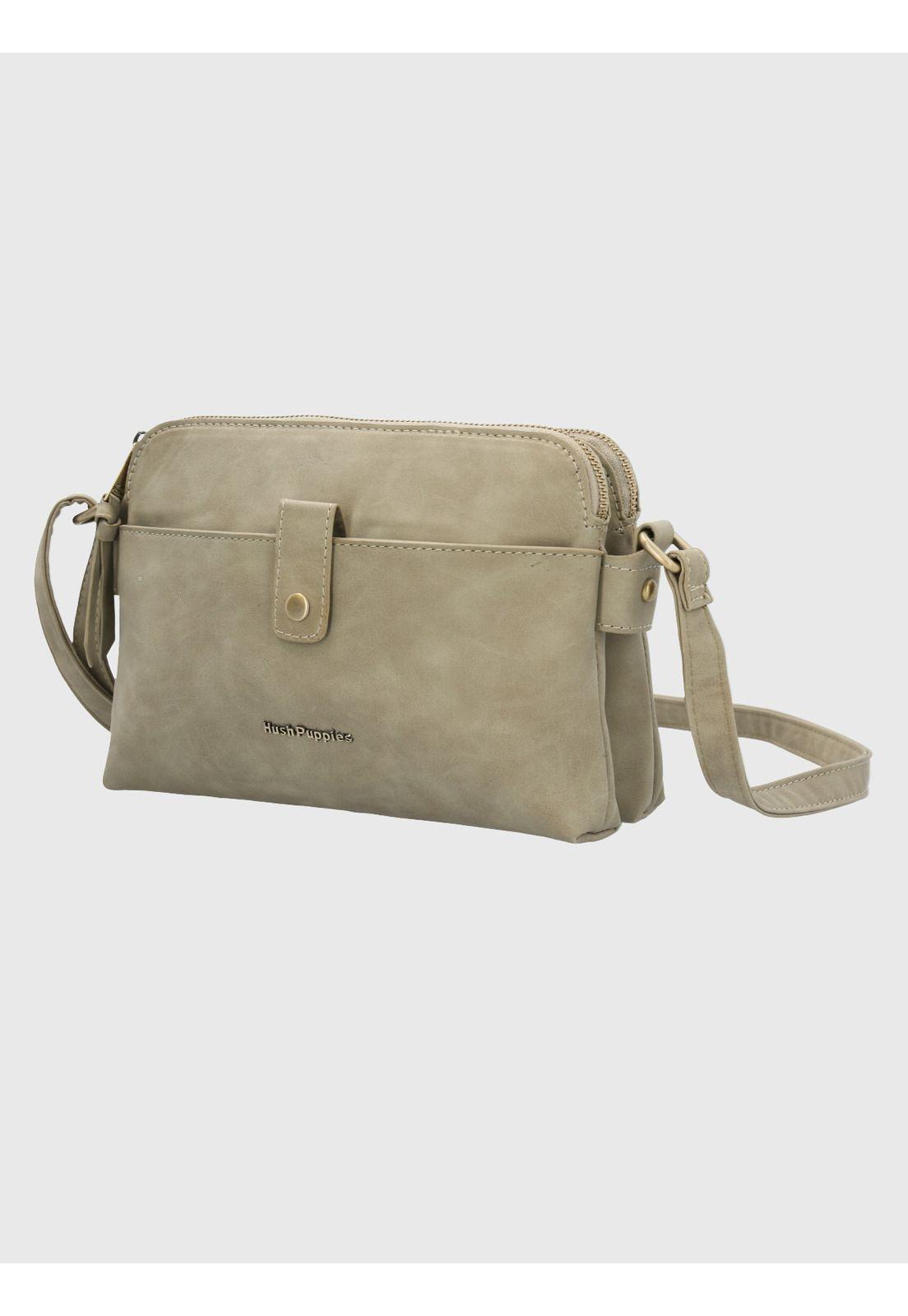 Cartera Ecocuero Verde Dean Cross Mujer-1